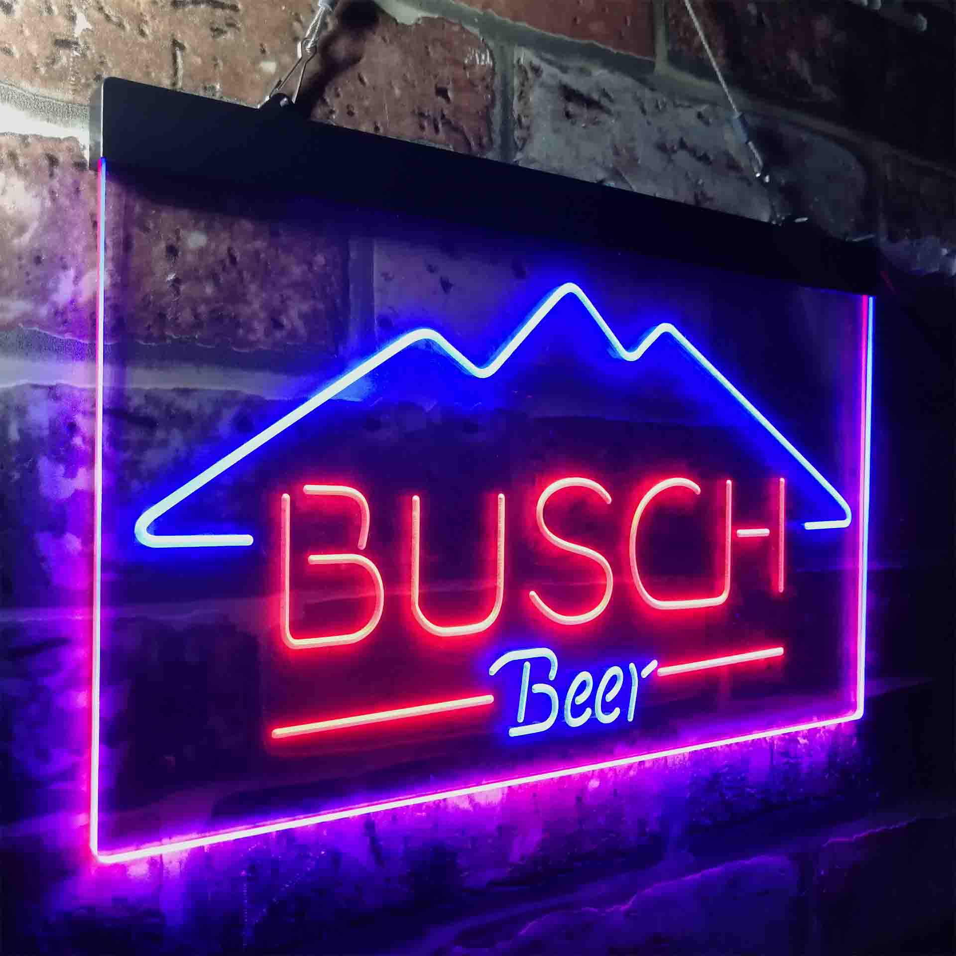 Busch Beer Mountain Neon-Like LED Sign - ProLedSign