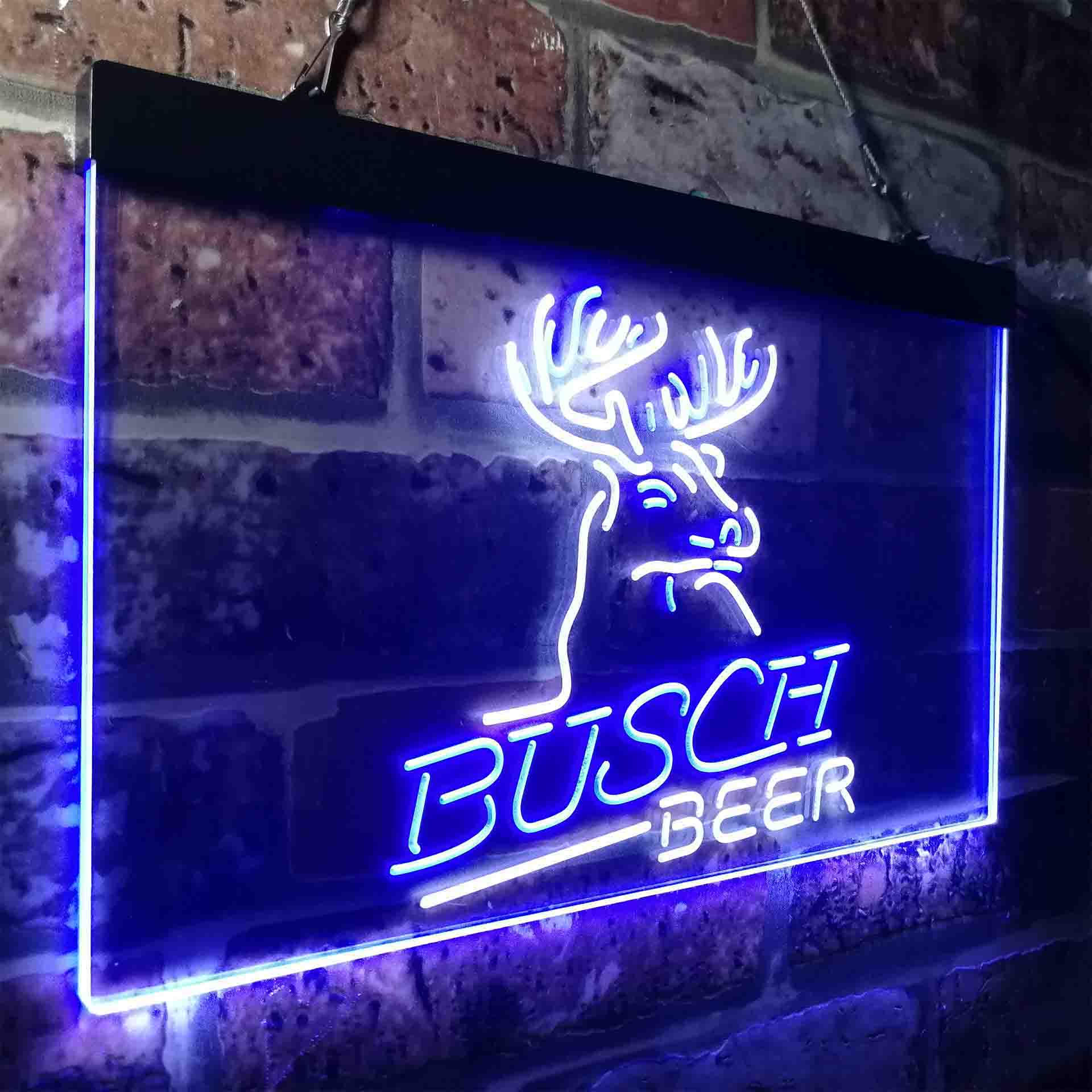 Busch Beer Den Deer Hunt Neon-Like LED Sign - ProLedSign