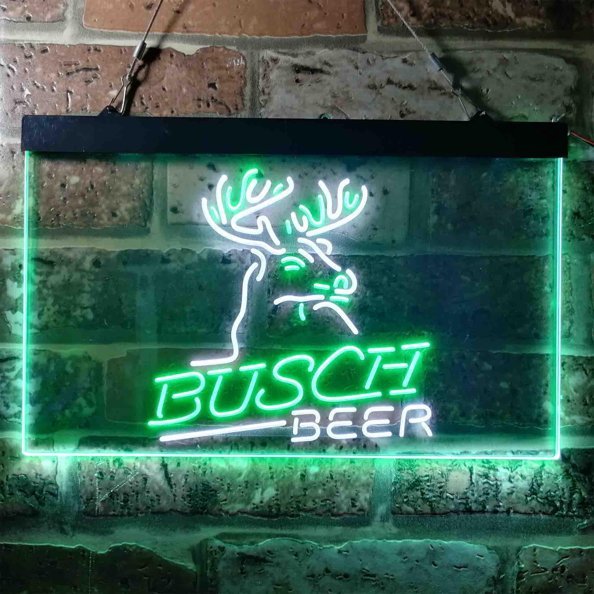 Busch Beer Den Deer Hunt Neon-Like LED Sign - ProLedSign