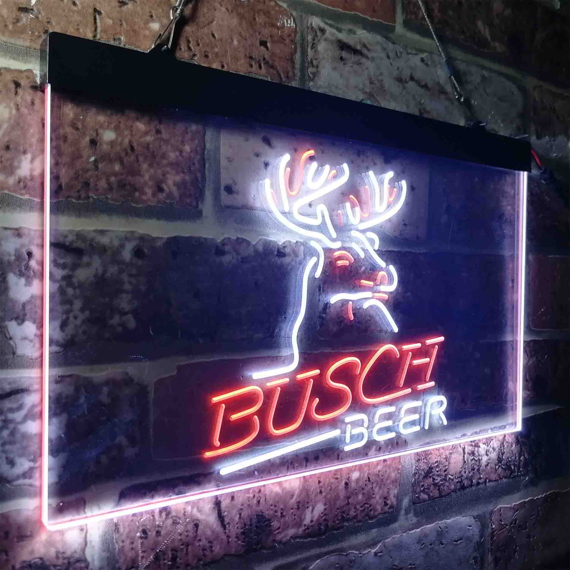 Busch Beer Den Deer Hunt Neon-Like LED Sign - ProLedSign