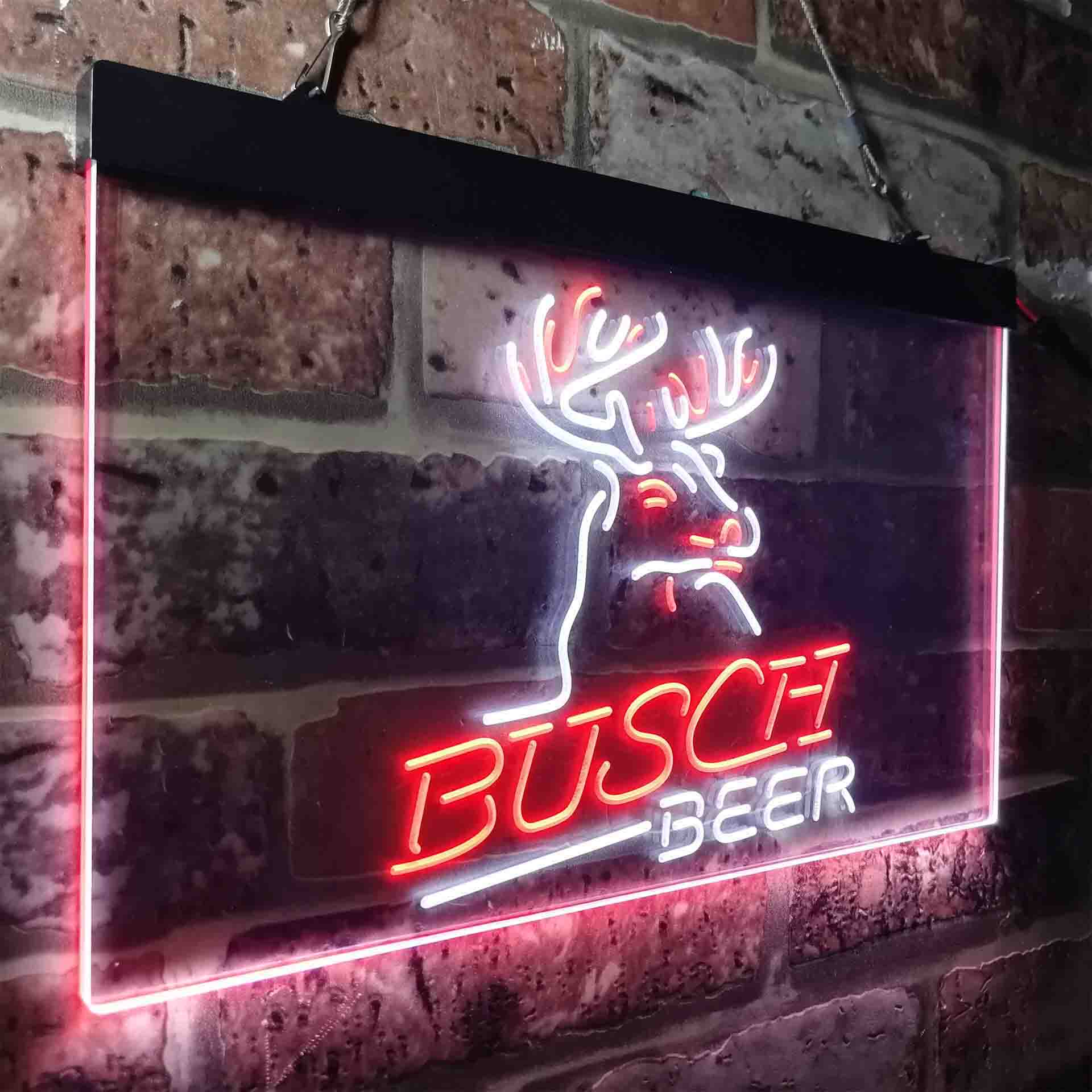 Busch Beer Den Deer Hunt Neon-Like LED Sign - ProLedSign