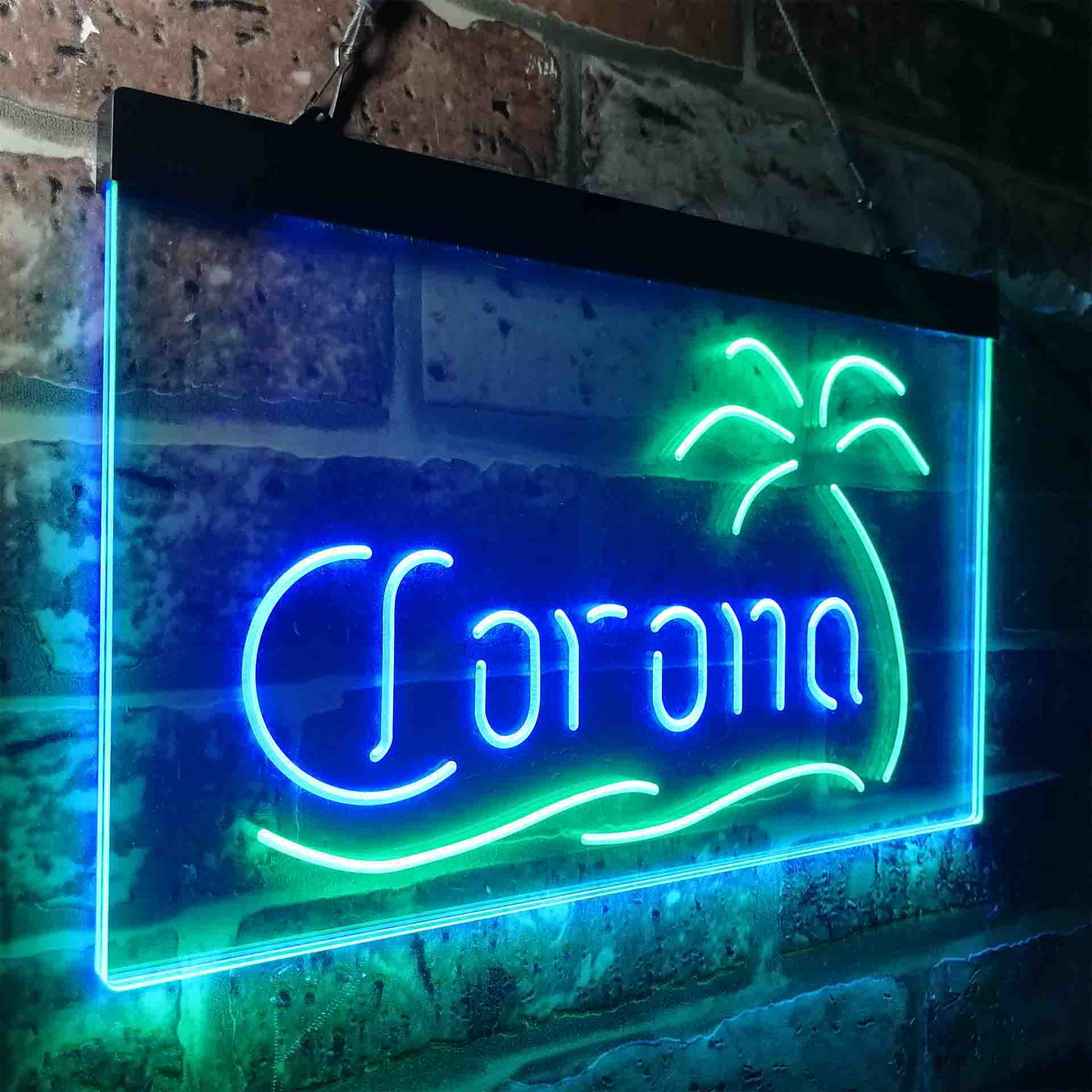 Corona Palm Tree Island Neon-Like LED Sign - ProLedSign