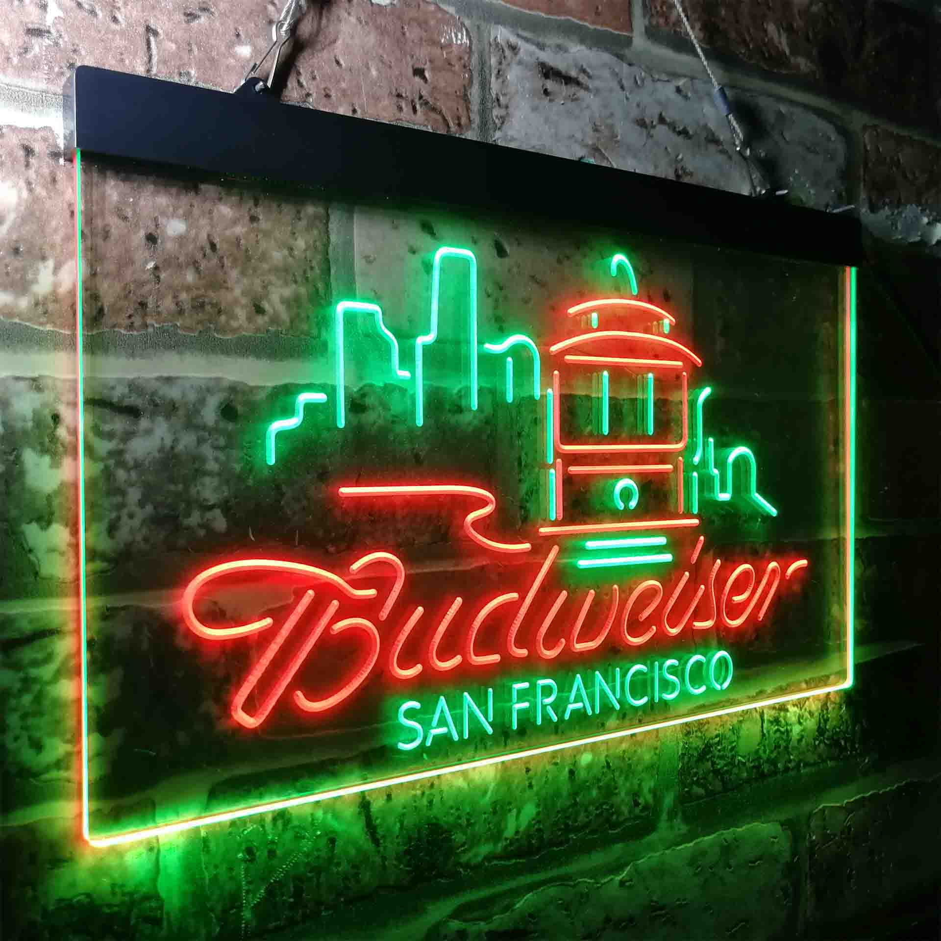 San Francisco Budweiser Beer Neon-Like LED Sign - ProLedSign
