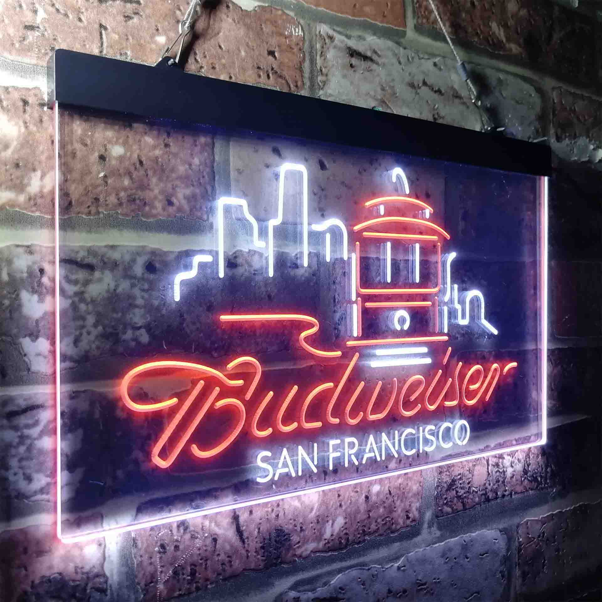 San Francisco Budweiser Beer Neon-Like LED Sign - ProLedSign