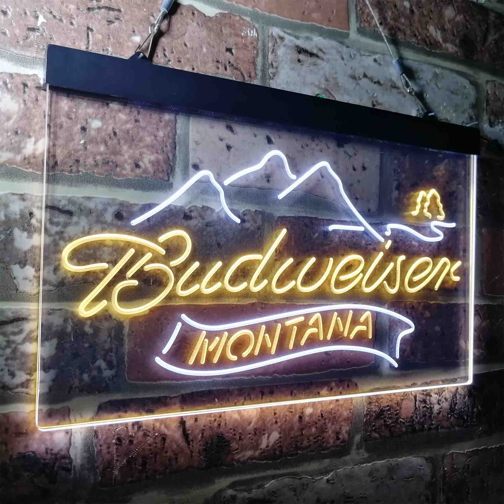 Budweiser Montana Neon-Like LED Sign