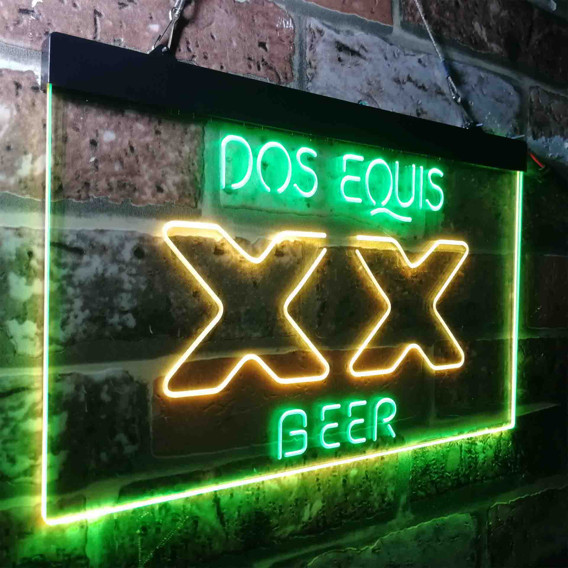 Dos Equis XX Beer Bar Neon-Like LED Sign
