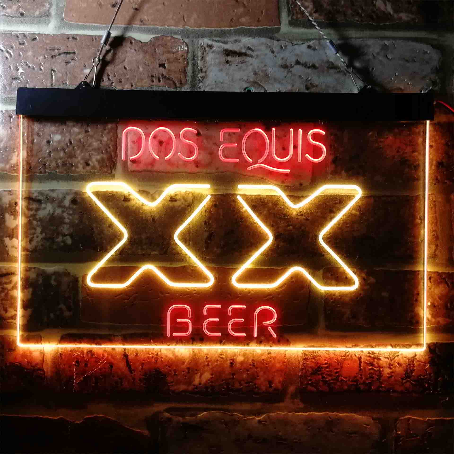 Dos Equis XX Beer Bar Neon-Like LED Sign