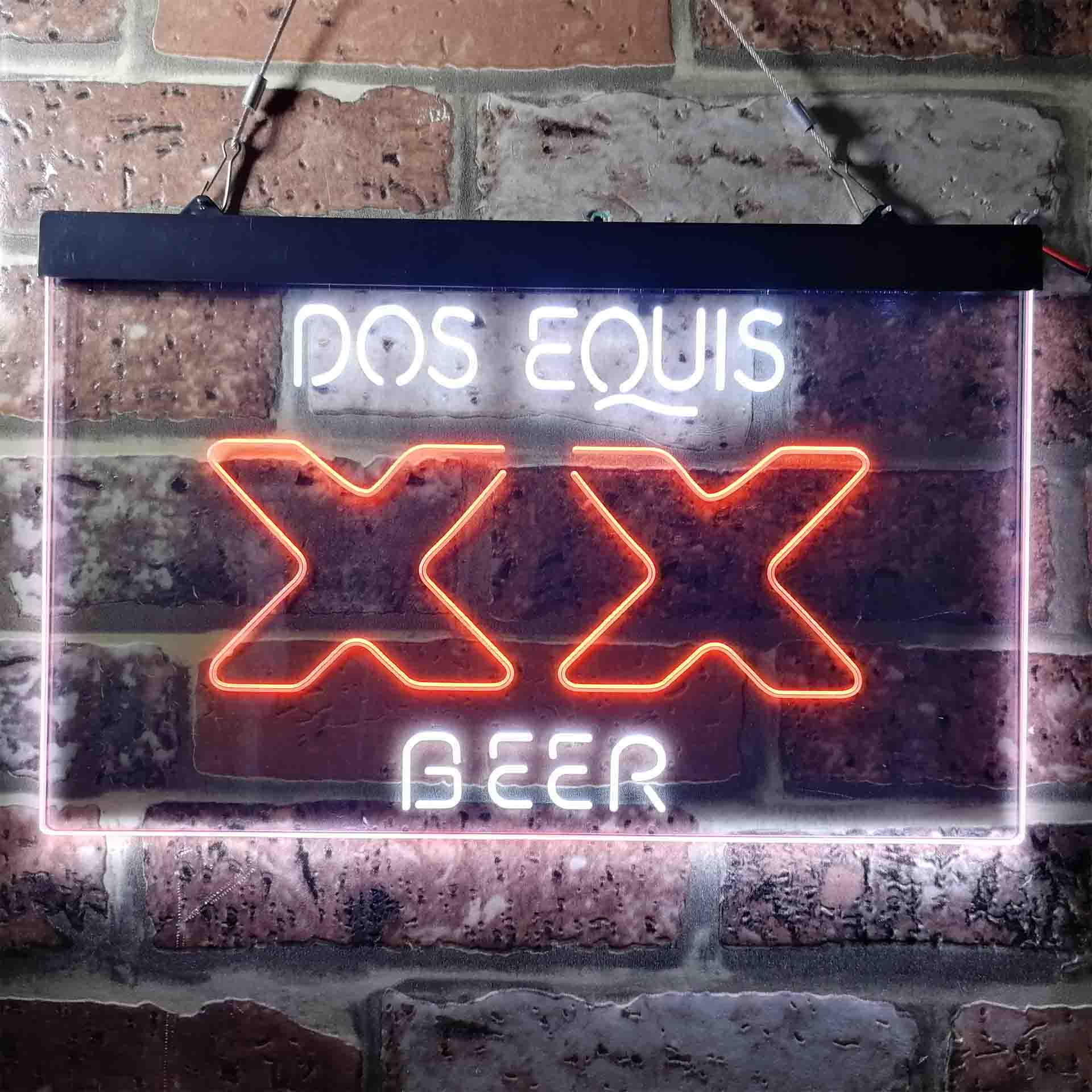 Dos Equis XX Beer Bar Neon-Like LED Sign