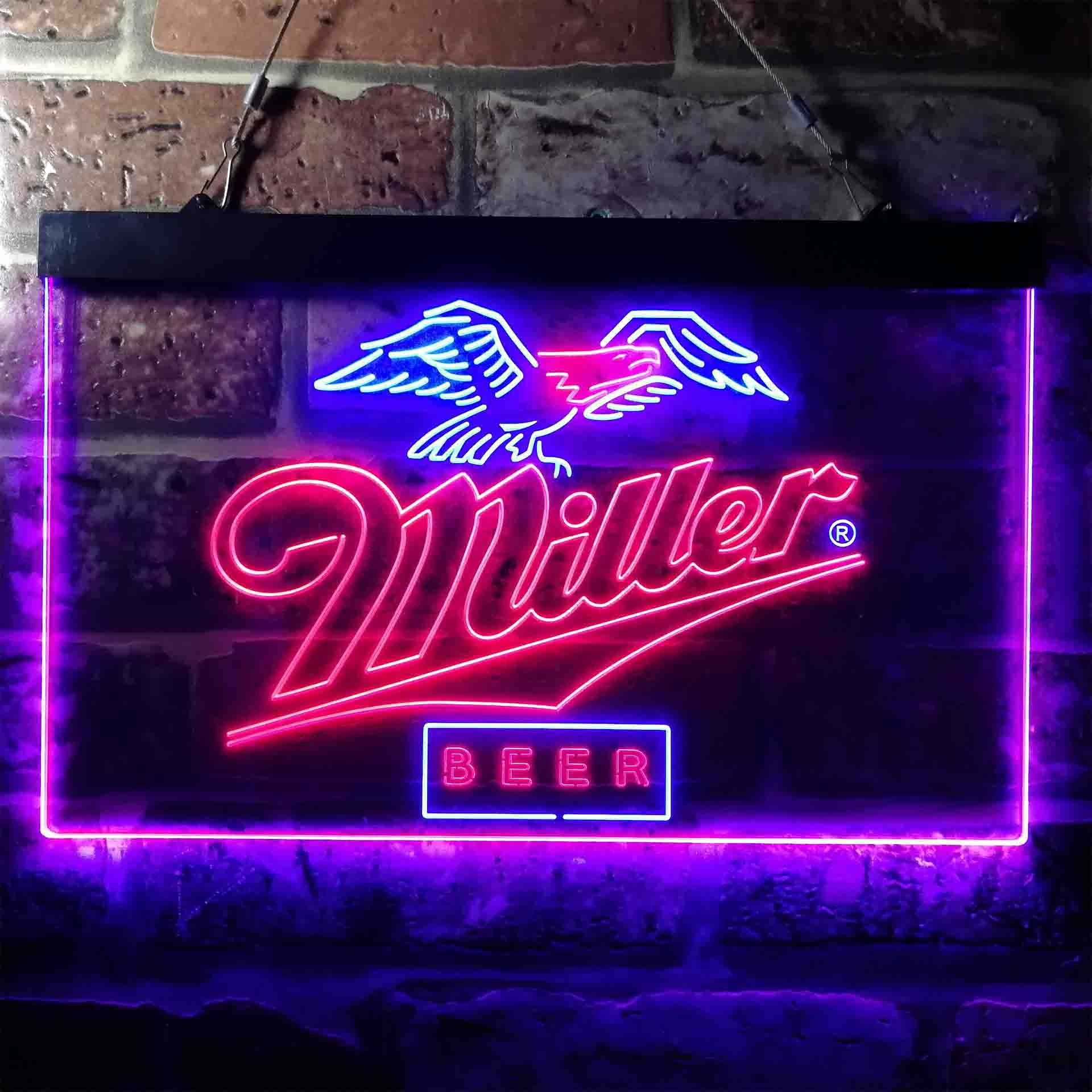 Miller Beer Eagle Classic Neon-Like LED Sign