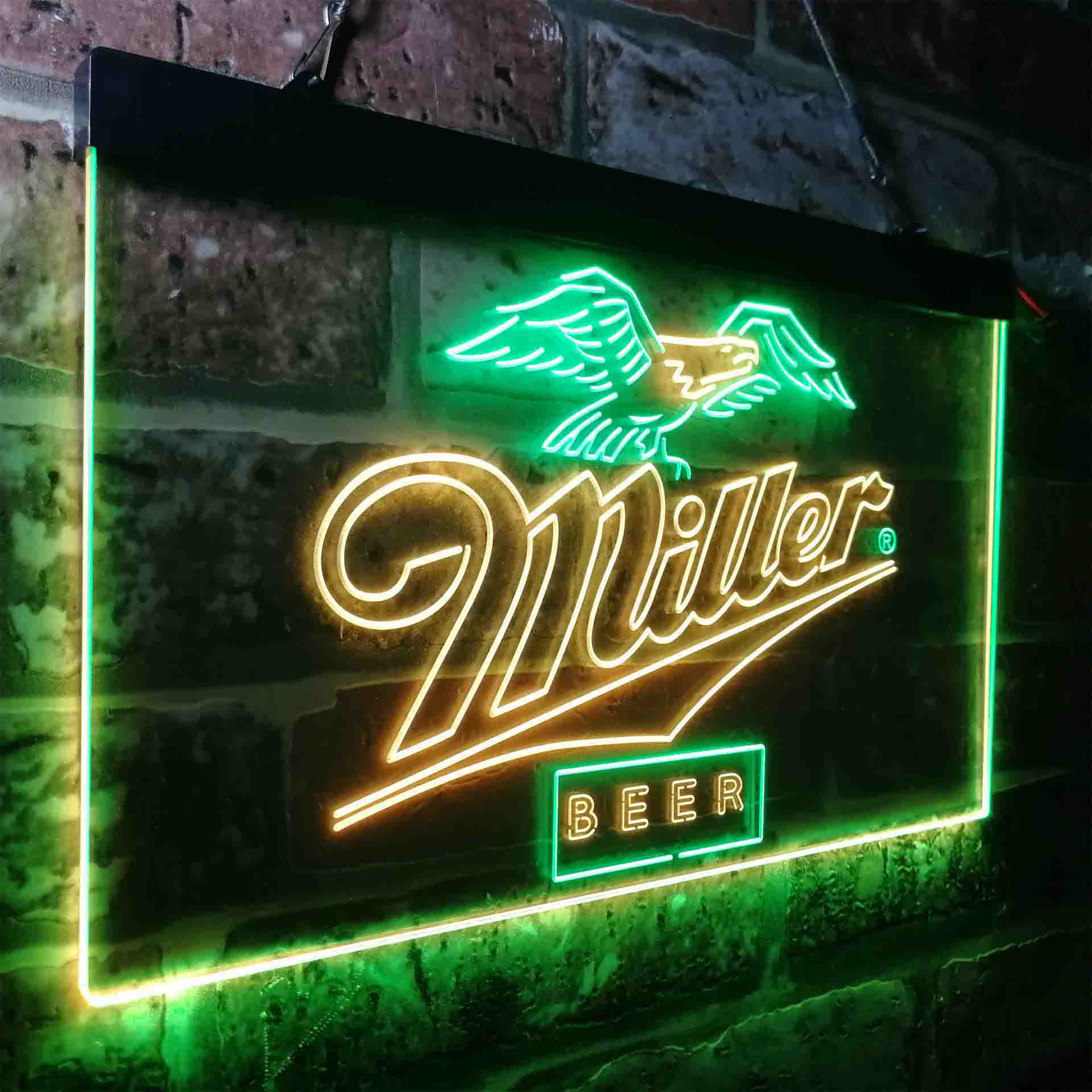 Miller Beer Eagle Classic Neon-Like LED Sign