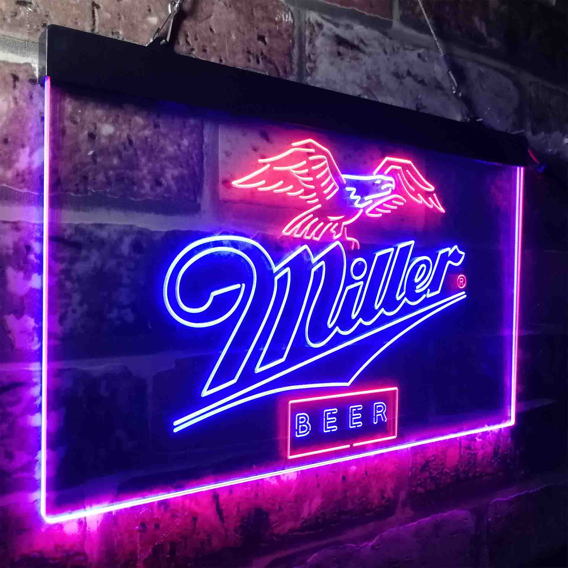 Miller Beer Eagle Classic Neon-Like LED Sign