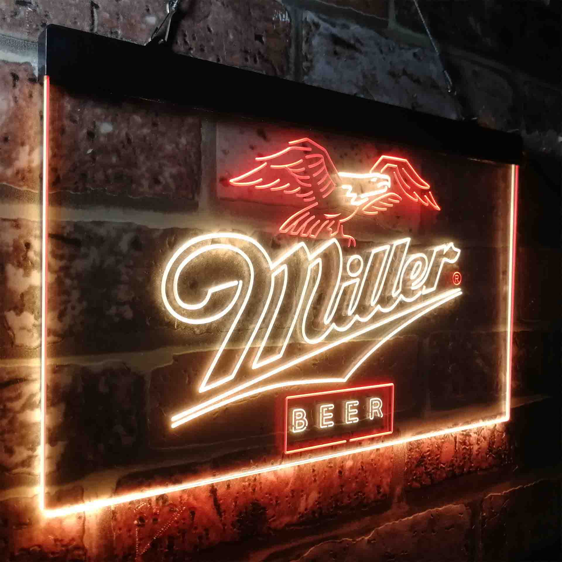 Miller Beer Eagle Classic Neon-Like LED Sign