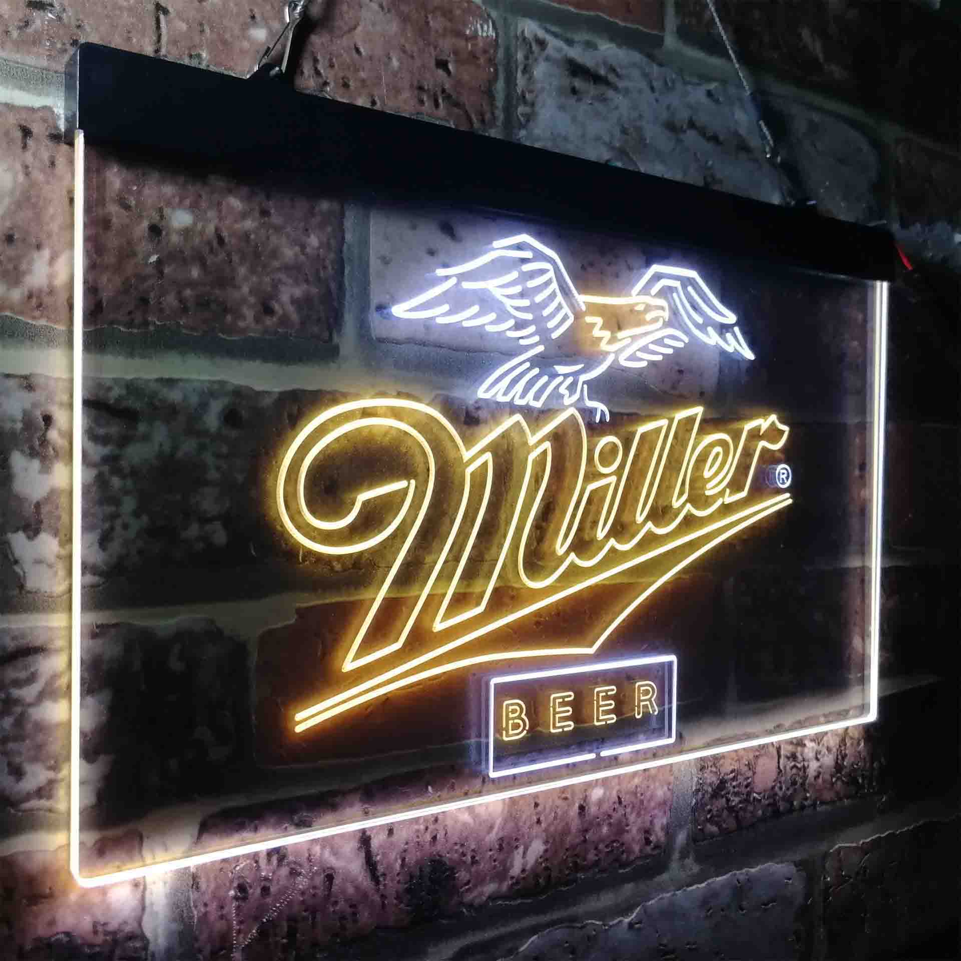 Miller Beer Eagle Classic Neon-Like LED Sign