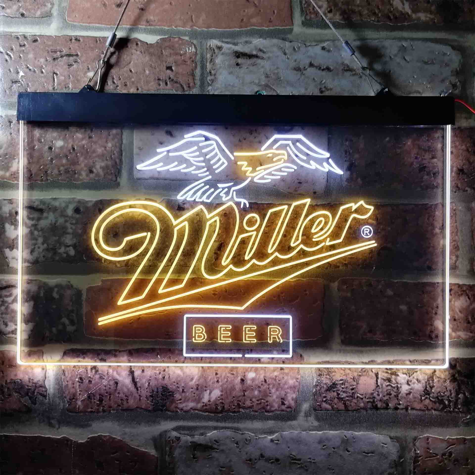 Miller Beer Eagle Classic Neon-Like LED Sign