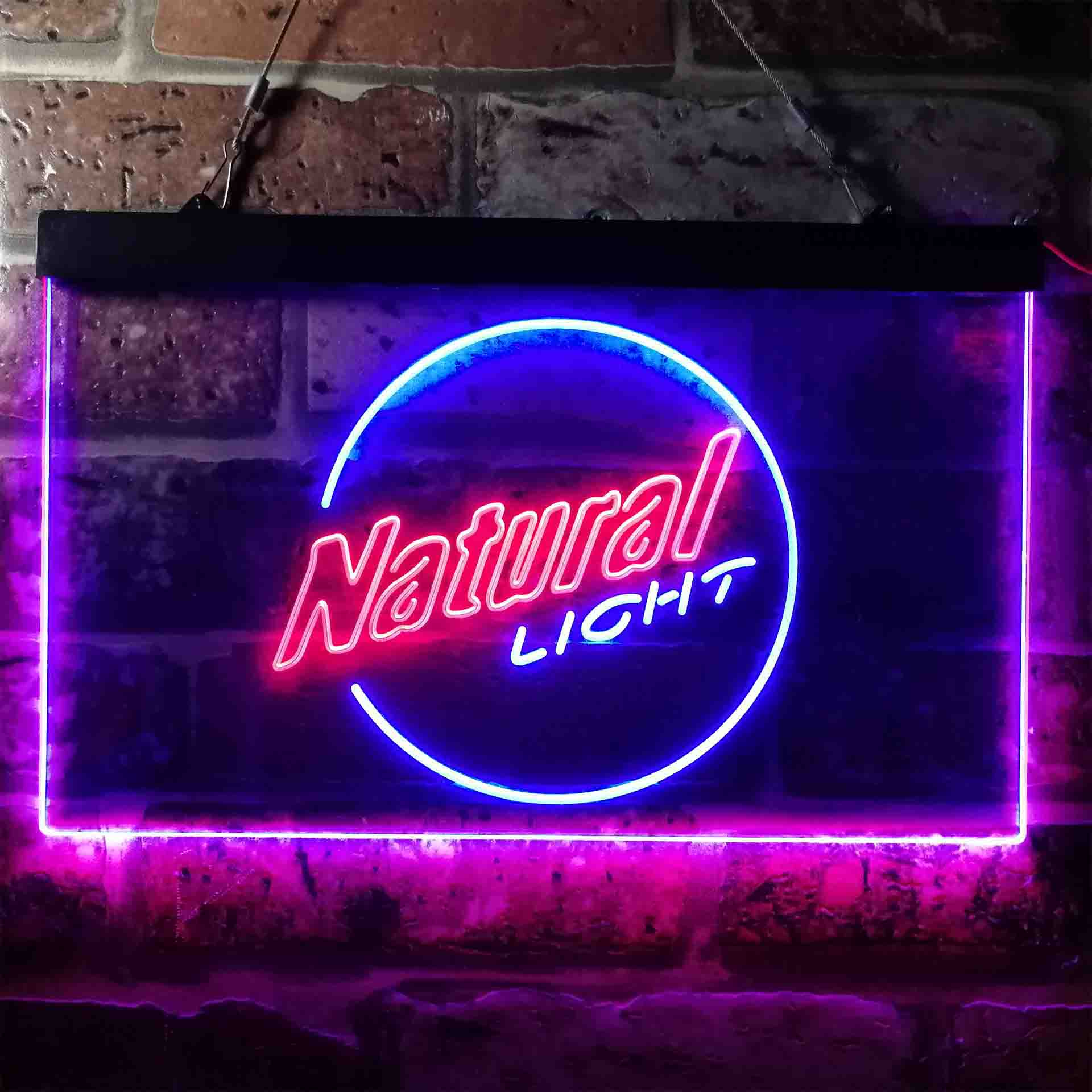 Natural Light Circle Bar Neon-Like LED Sign