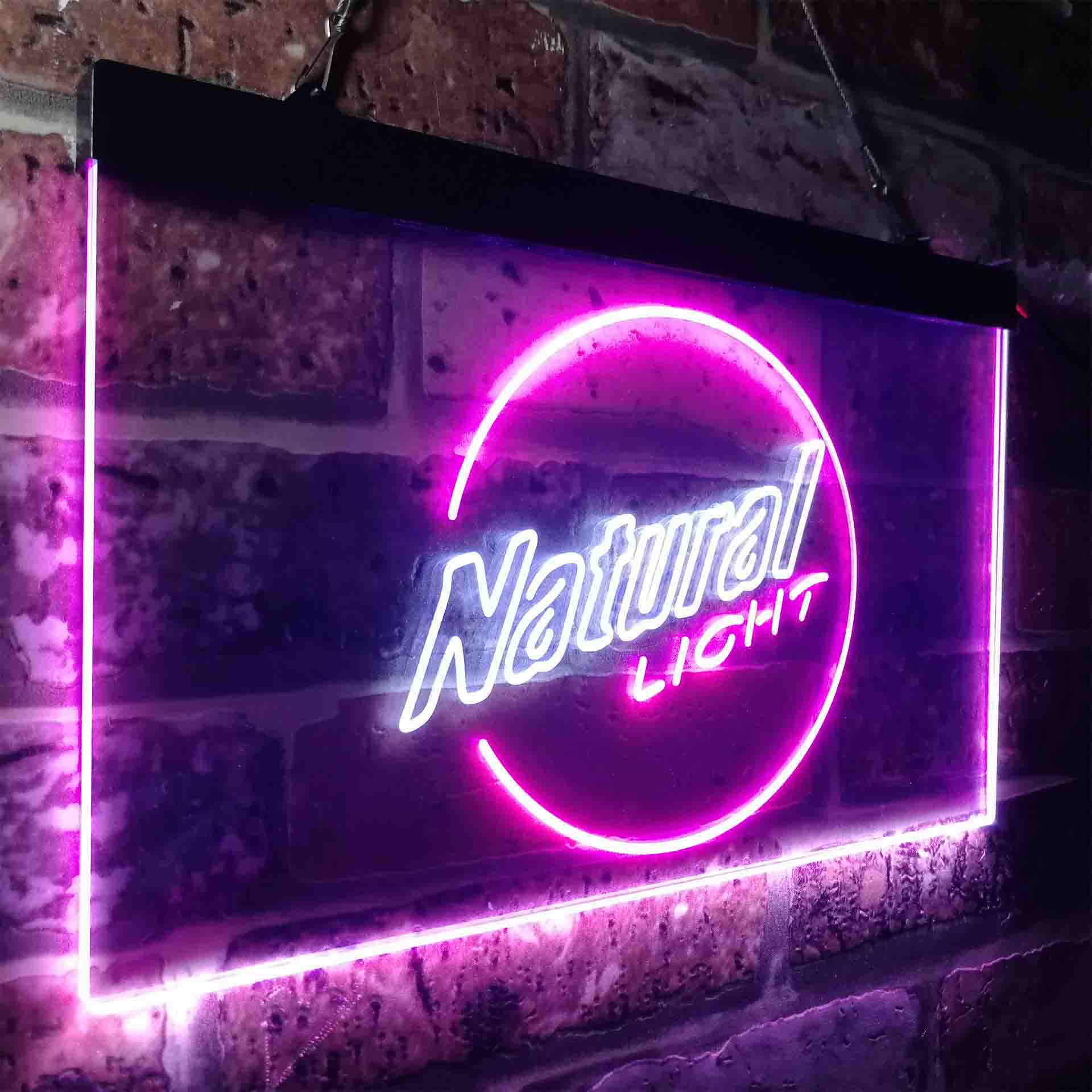 Natural Light Circle Bar Neon-Like LED Sign