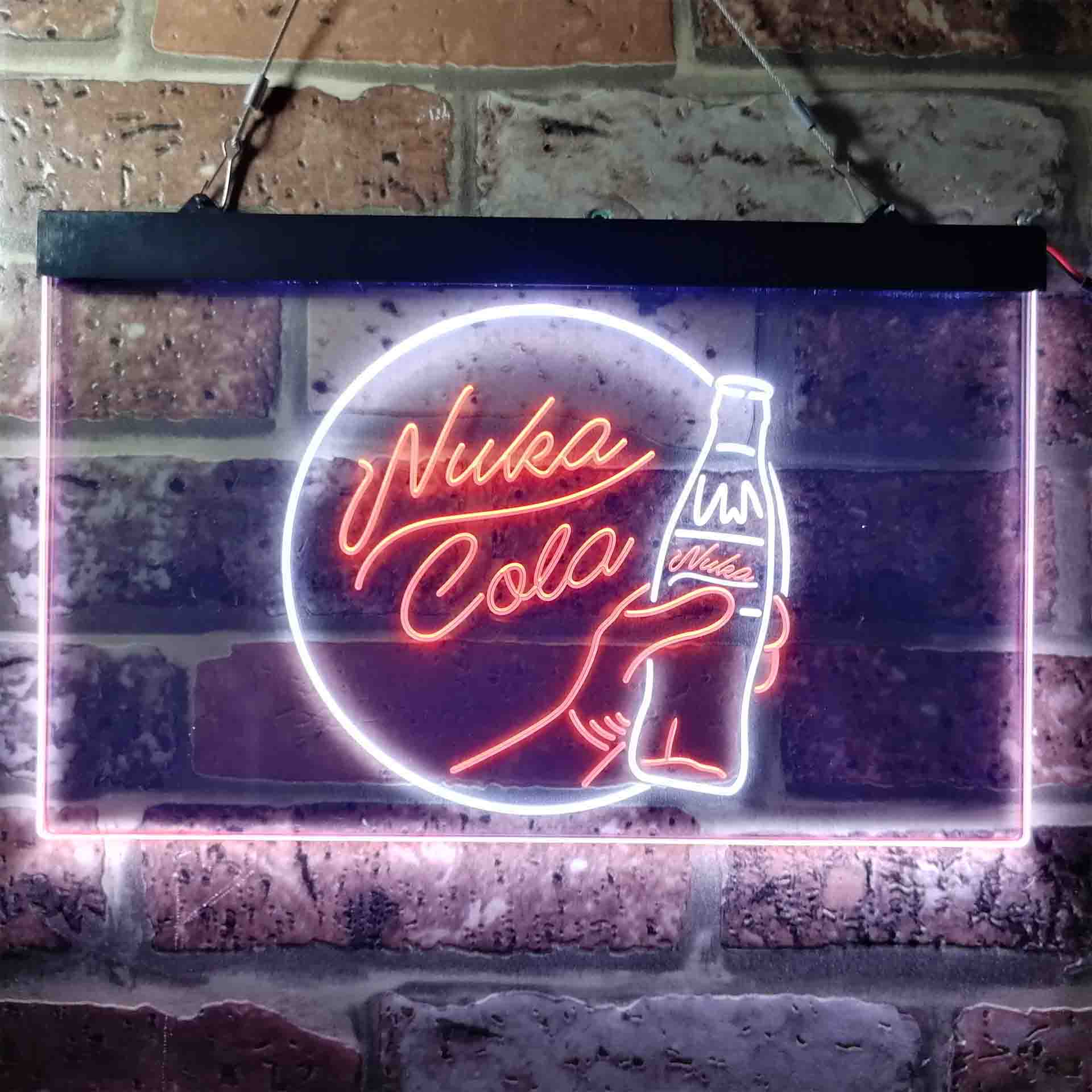 Fallout Nuka Cola Neon Light LED Sign | Home Bar Gift