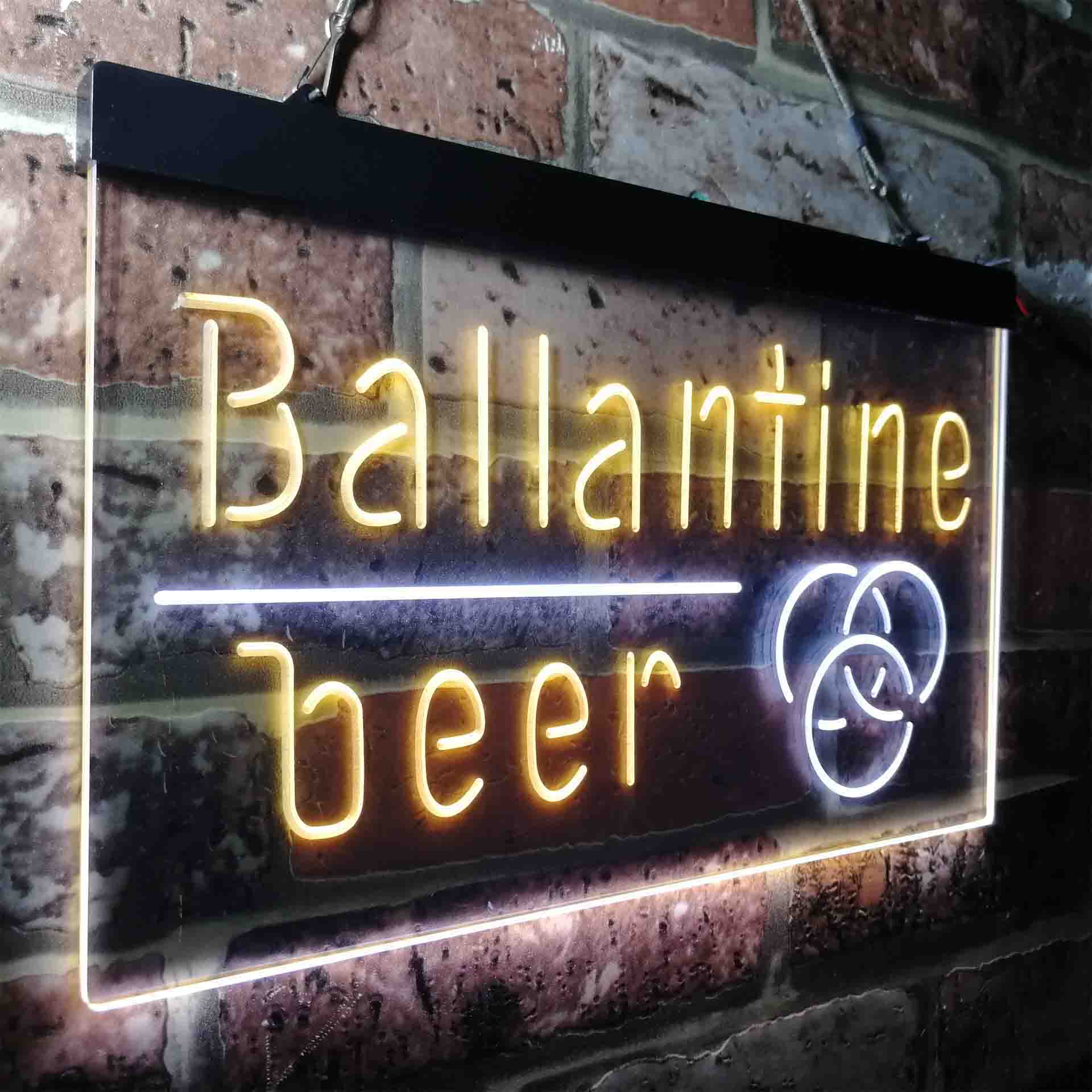 Ballantine Beer Bar Neon-Like LED Sign