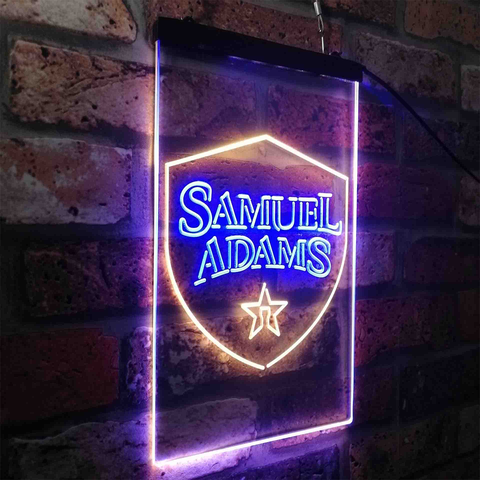 Samuel Adam Badge Neon-Like LED Sign