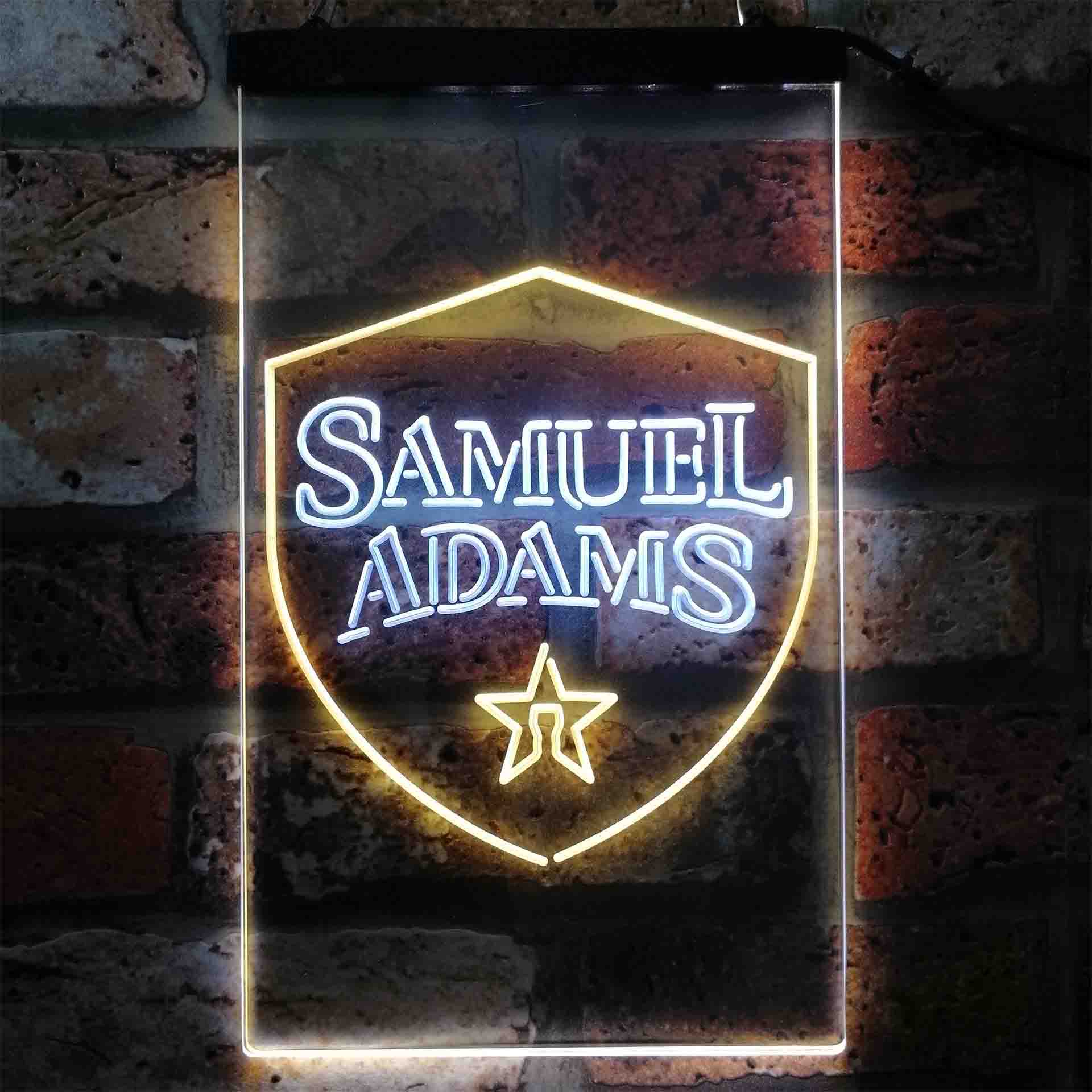 Samuel Adam Badge Neon-Like LED Sign
