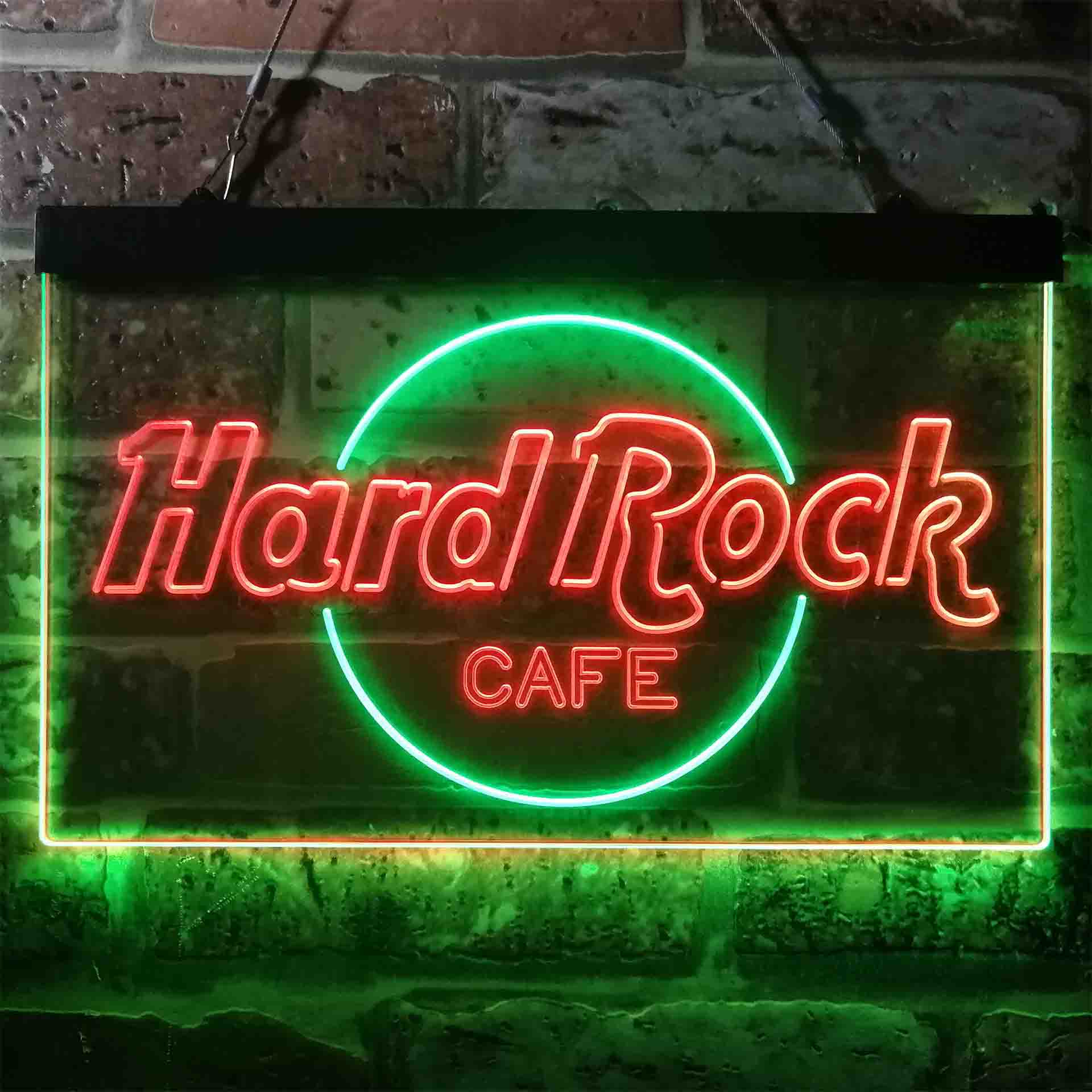 Hard Rock Café Restaurant Neon-Like LED Sign