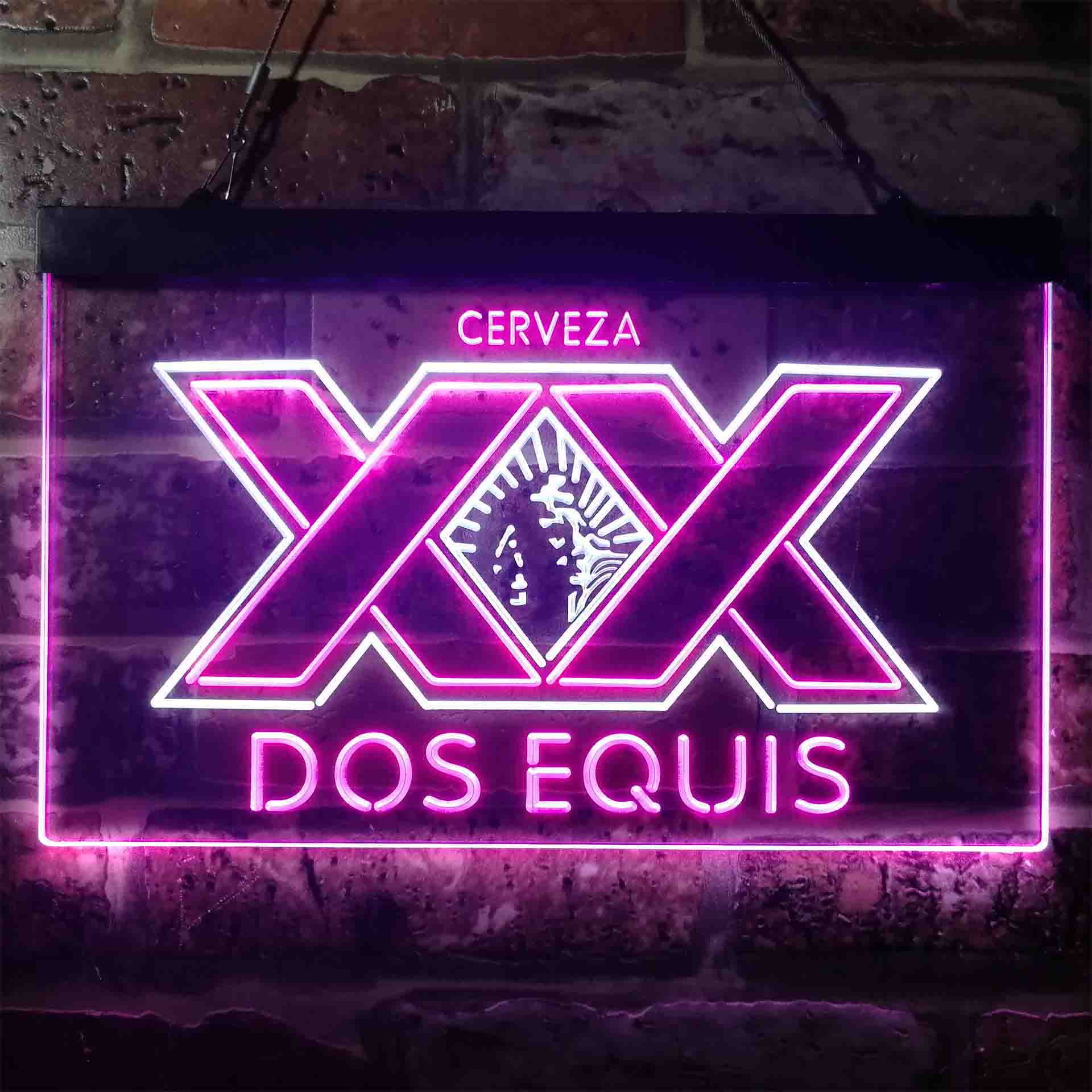 XX Dos Equis Beer Neon-Like LED Sign