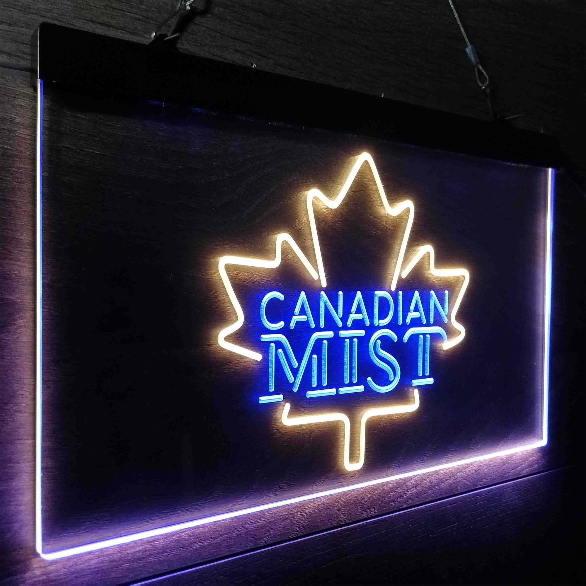 Canadian Mist Maple Leaf Neon-Like LED Sign - ProLedSign