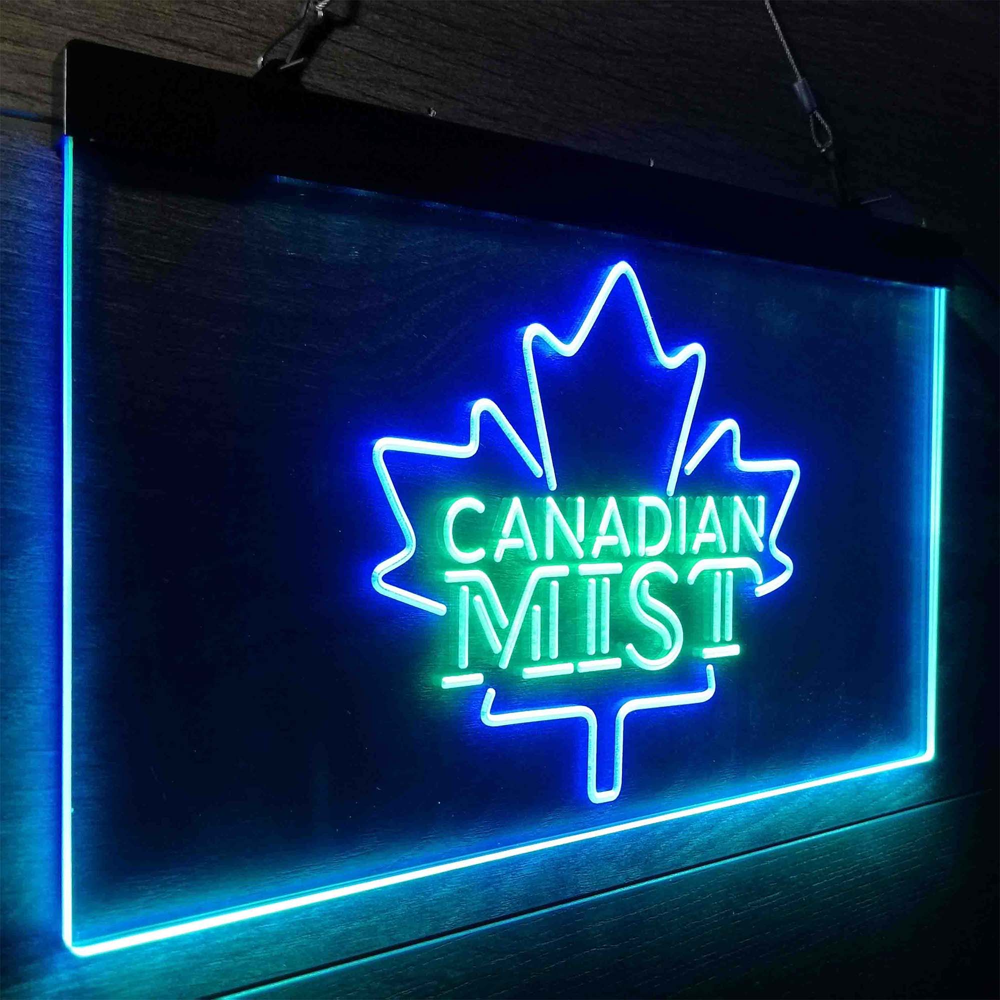 Canadian Mist Maple Leaf Neon-Like LED Sign - ProLedSign