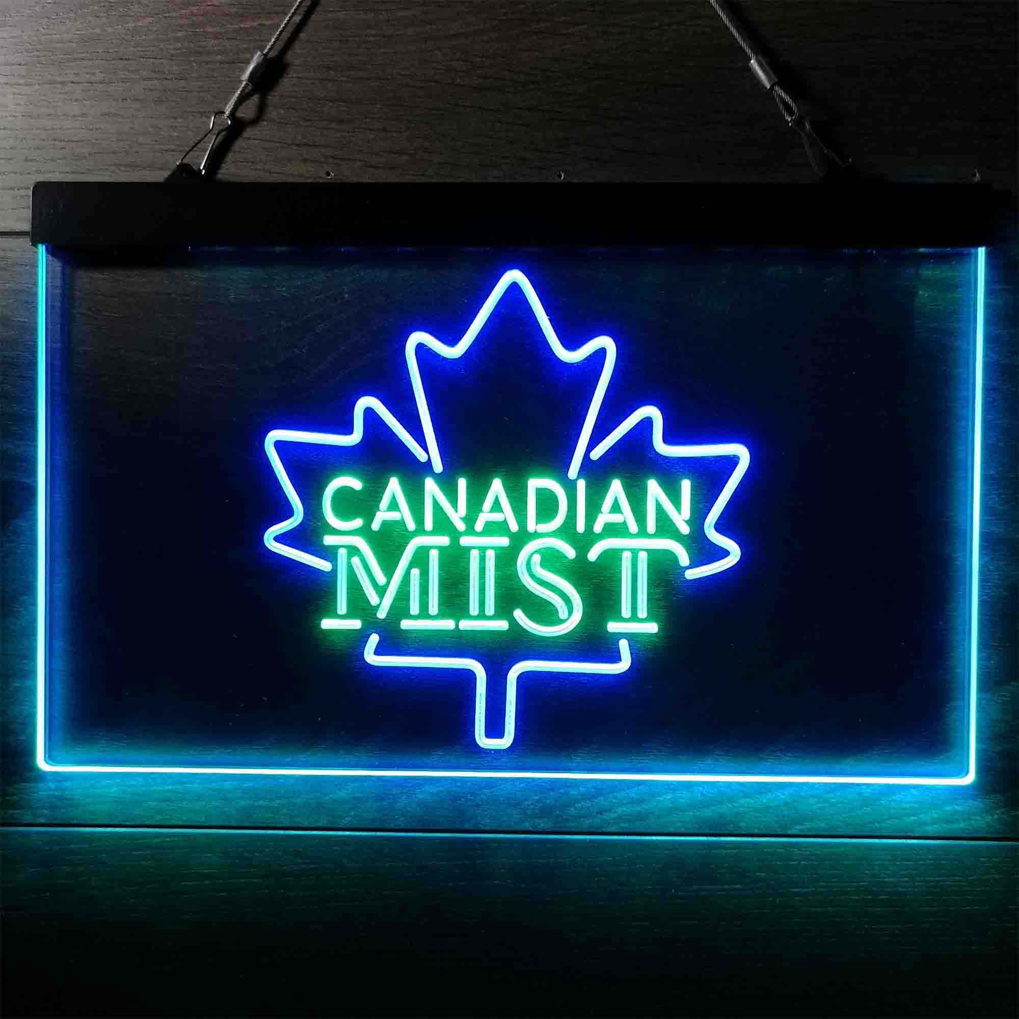 Canadian Mist Maple Leaf Neon-Like LED Sign - ProLedSign