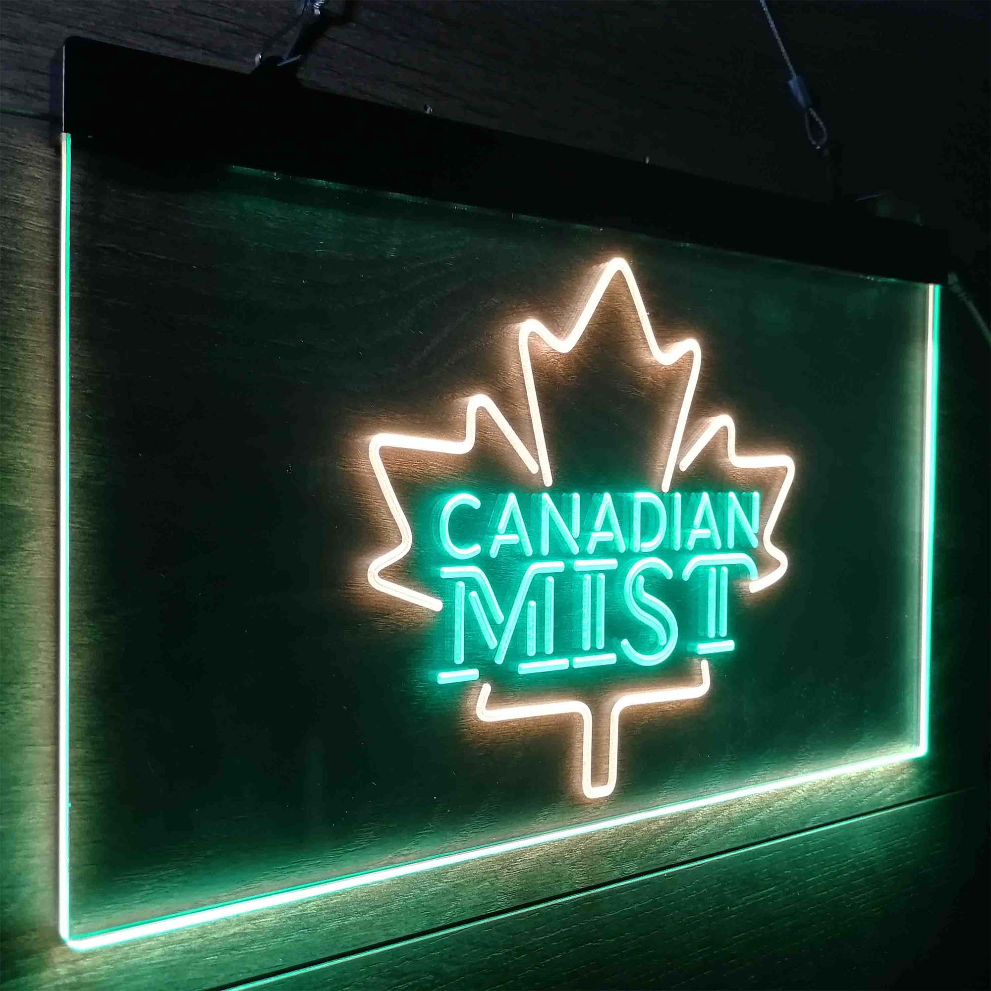 Canadian Mist Maple Leaf Neon-Like LED Sign - ProLedSign