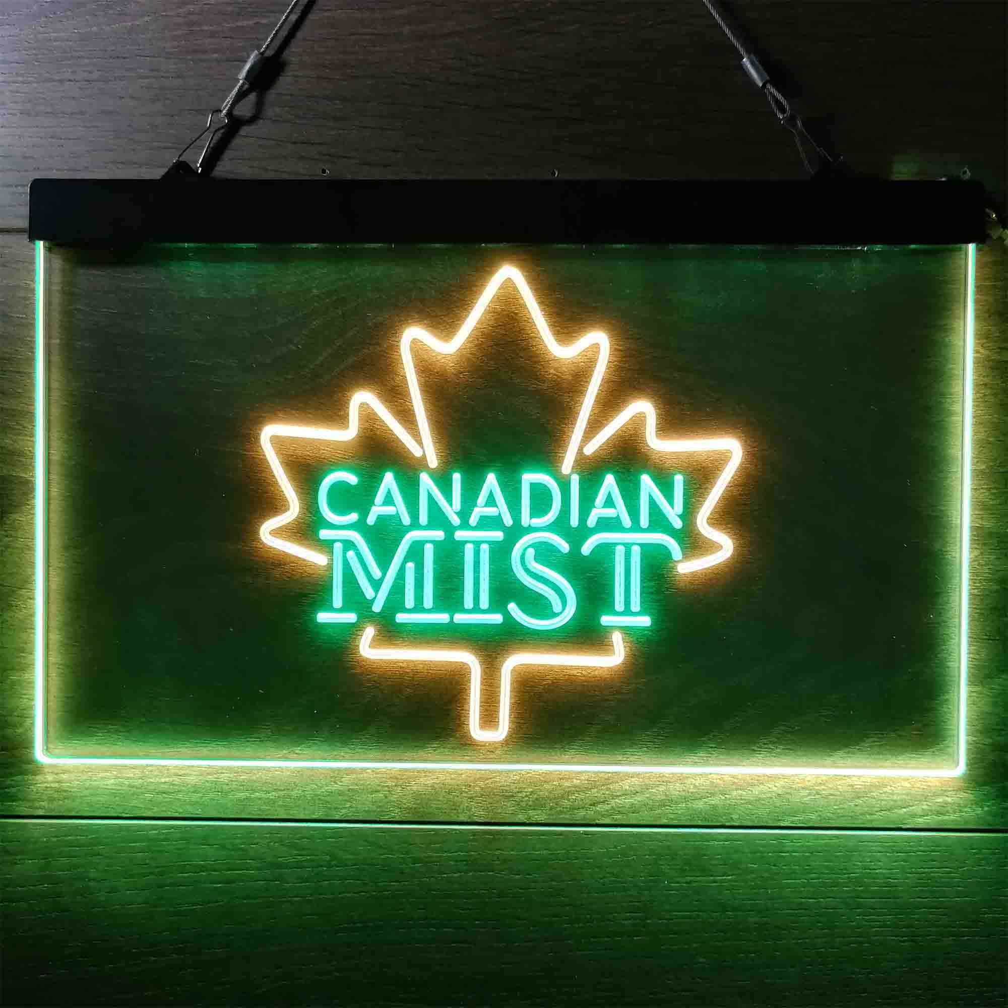 Canadian Mist Maple Leaf Neon-Like LED Sign - ProLedSign