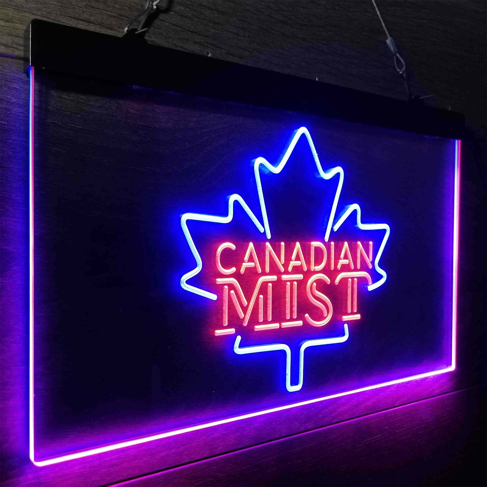 Canadian Mist Maple Leaf Neon-Like LED Sign - ProLedSign