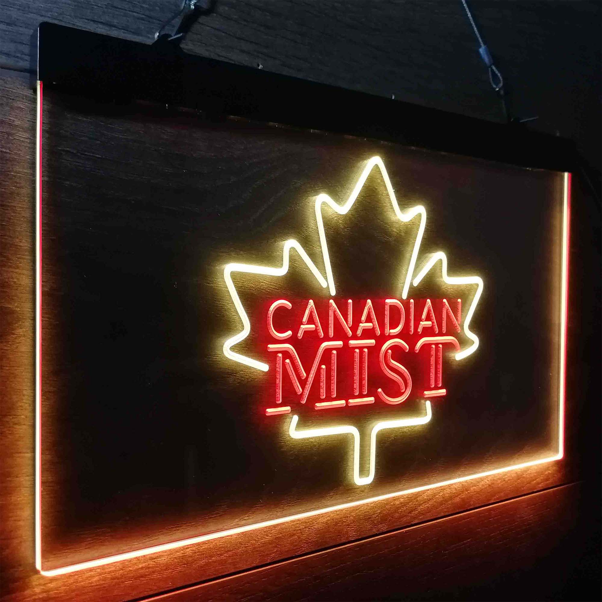 Canadian Mist Maple Leaf Neon-Like LED Sign - ProLedSign