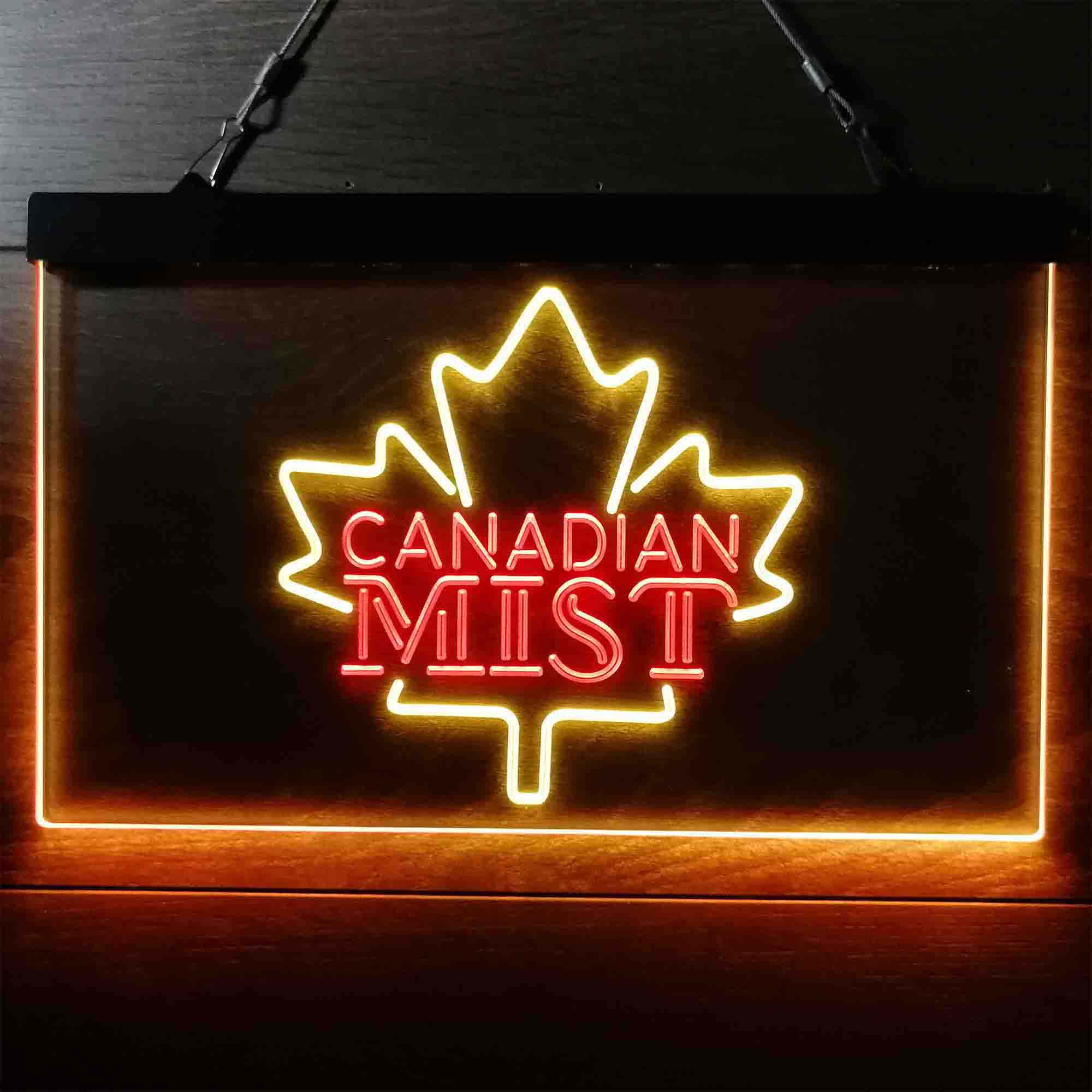 Canadian Mist Maple Leaf Neon-Like LED Sign - ProLedSign