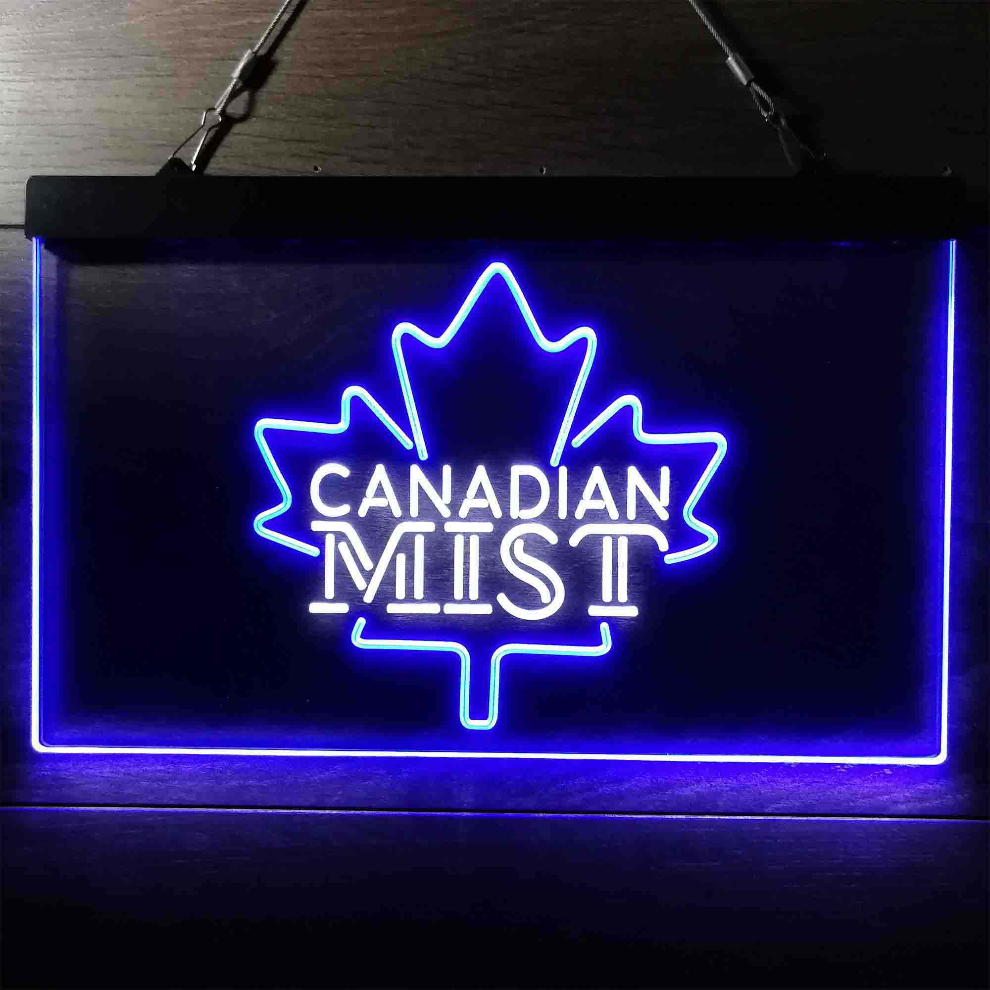 Canadian Mist Maple Leaf Neon-Like LED Sign - ProLedSign