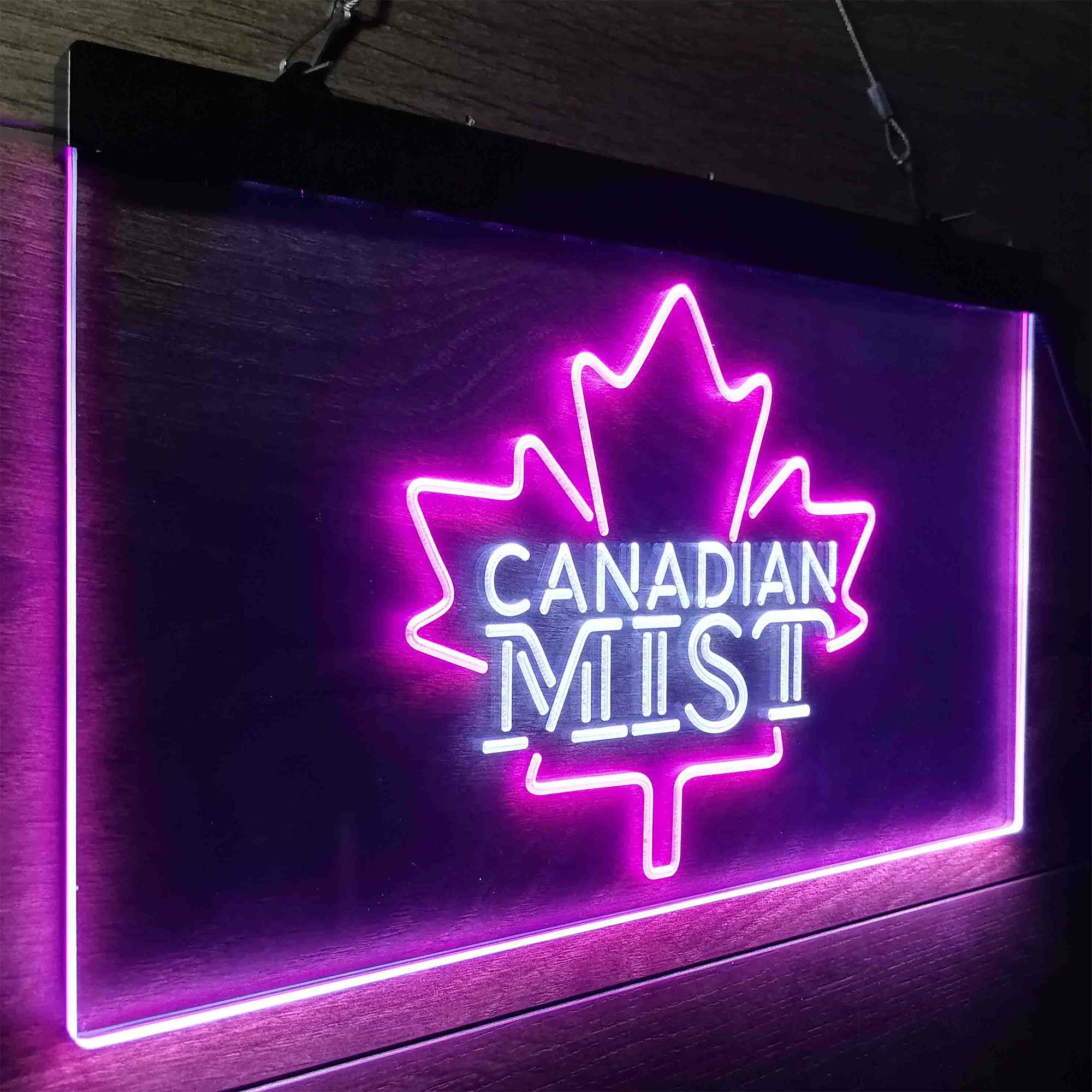 Canadian Mist Maple Leaf Neon-Like LED Sign - ProLedSign