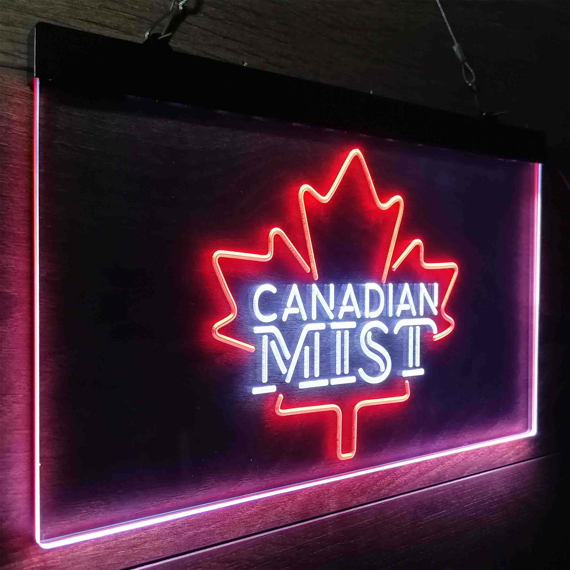 Canadian Mist Maple Leaf Neon-Like LED Sign - ProLedSign