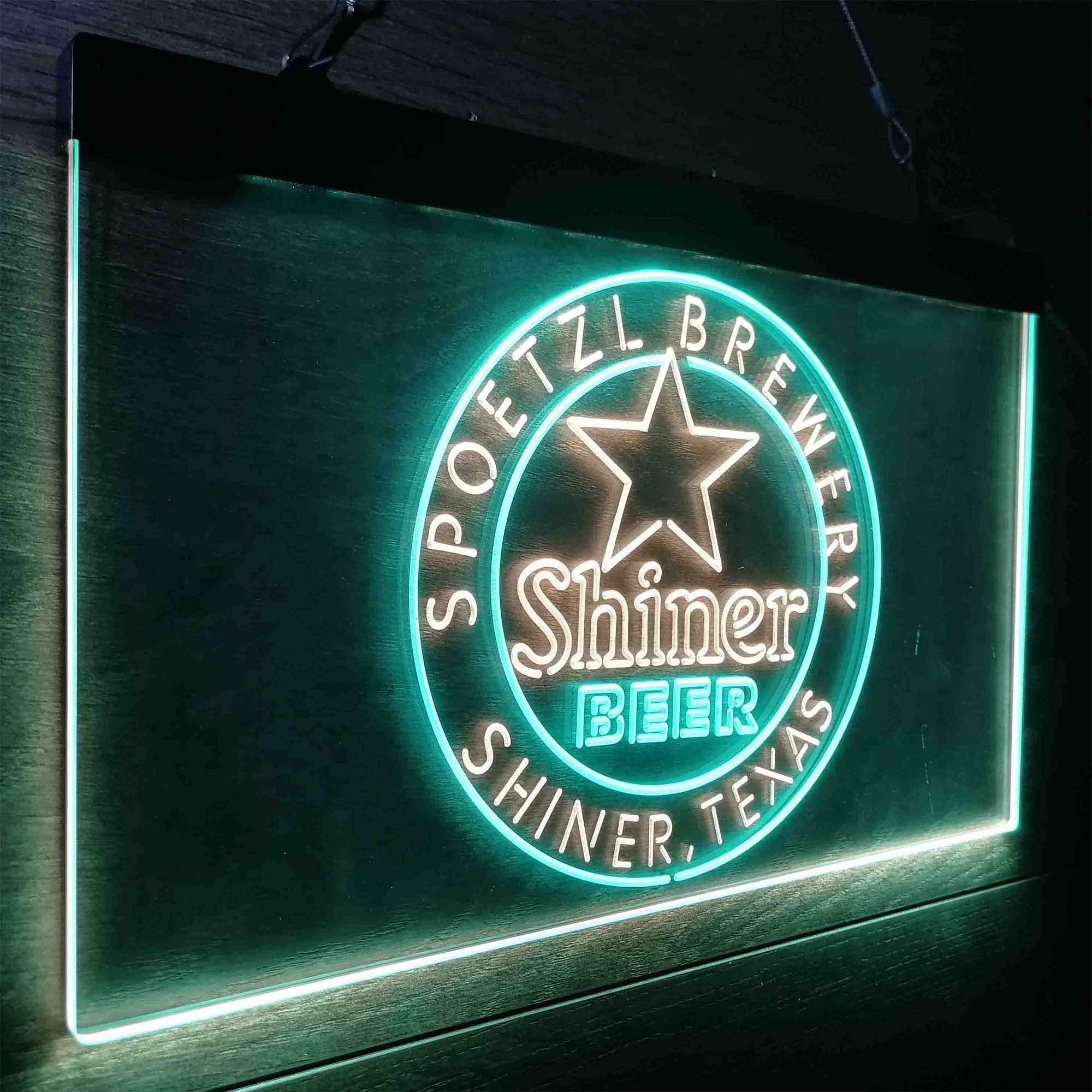 Shiner Beer Star Neon-Like LED Sign