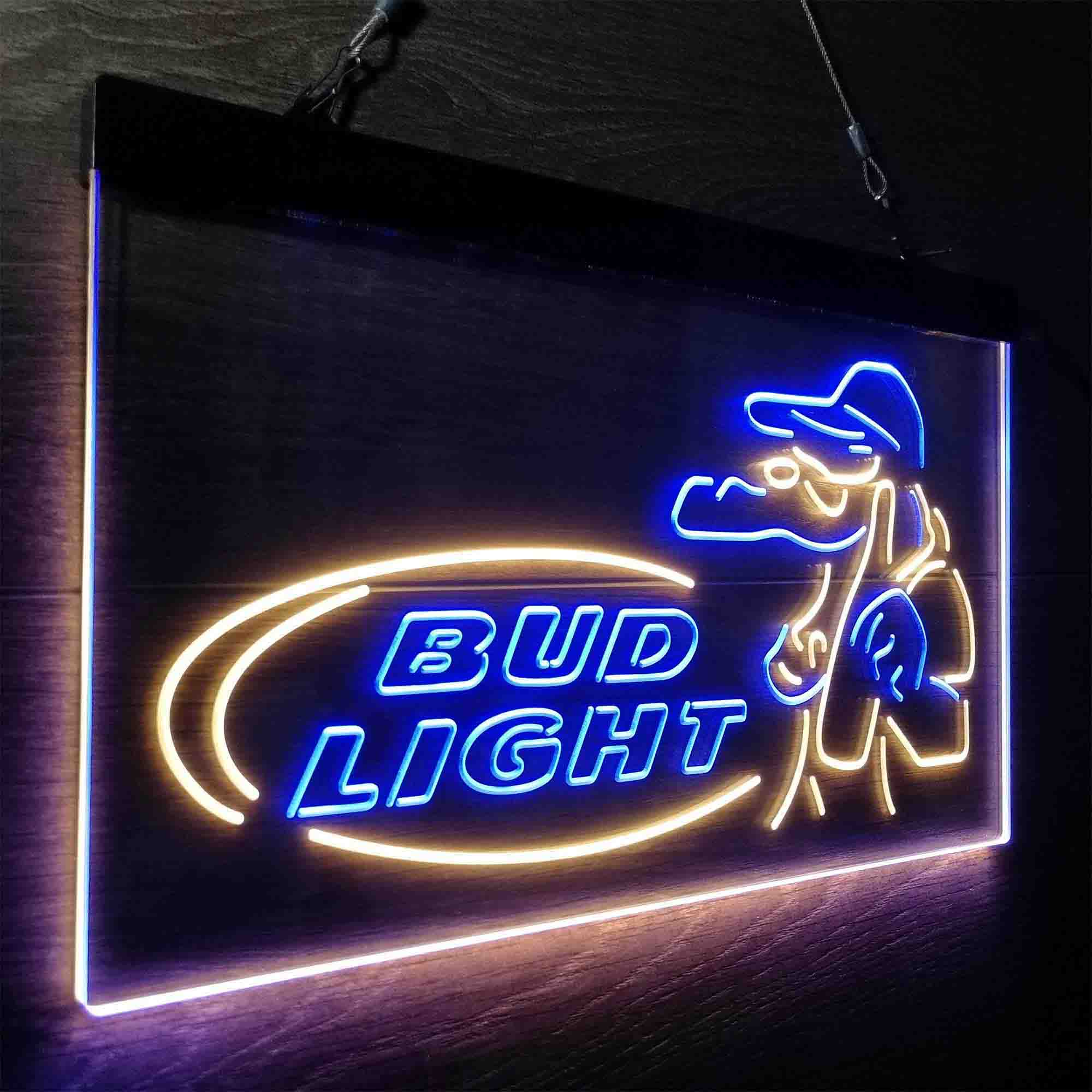 Gators Bud Light Neon-Like LED Sign