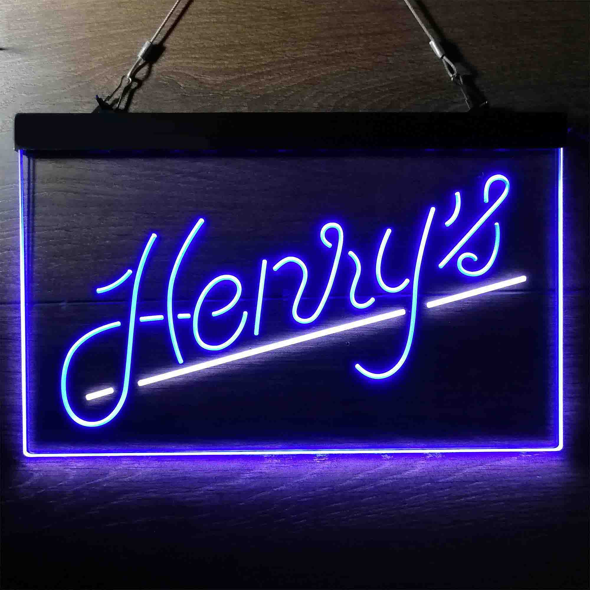 Henry Weinhard Root Beer Dual Color LED Neon Sign ProLedSign