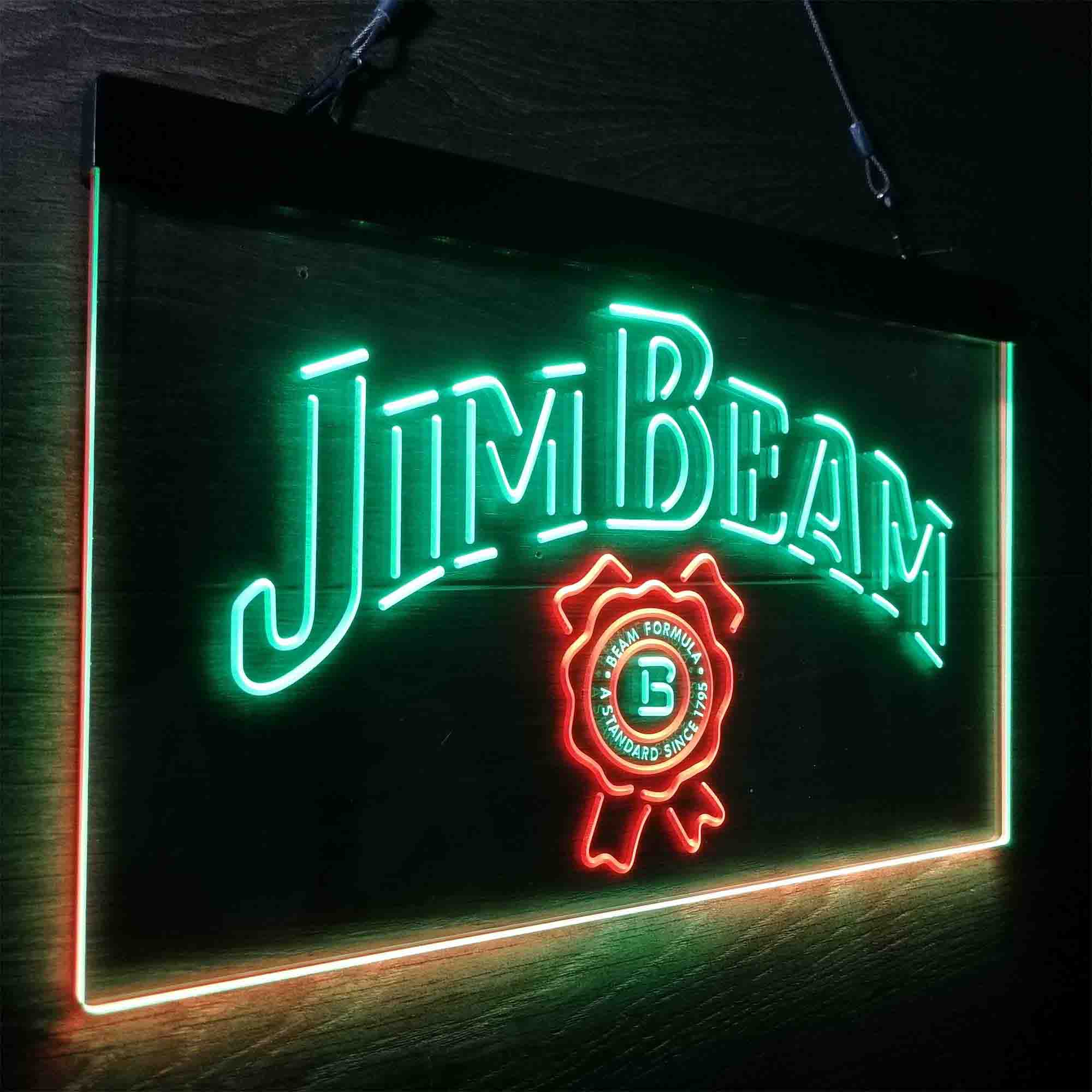 Jim Beam Beer Neon-Like LED Sign