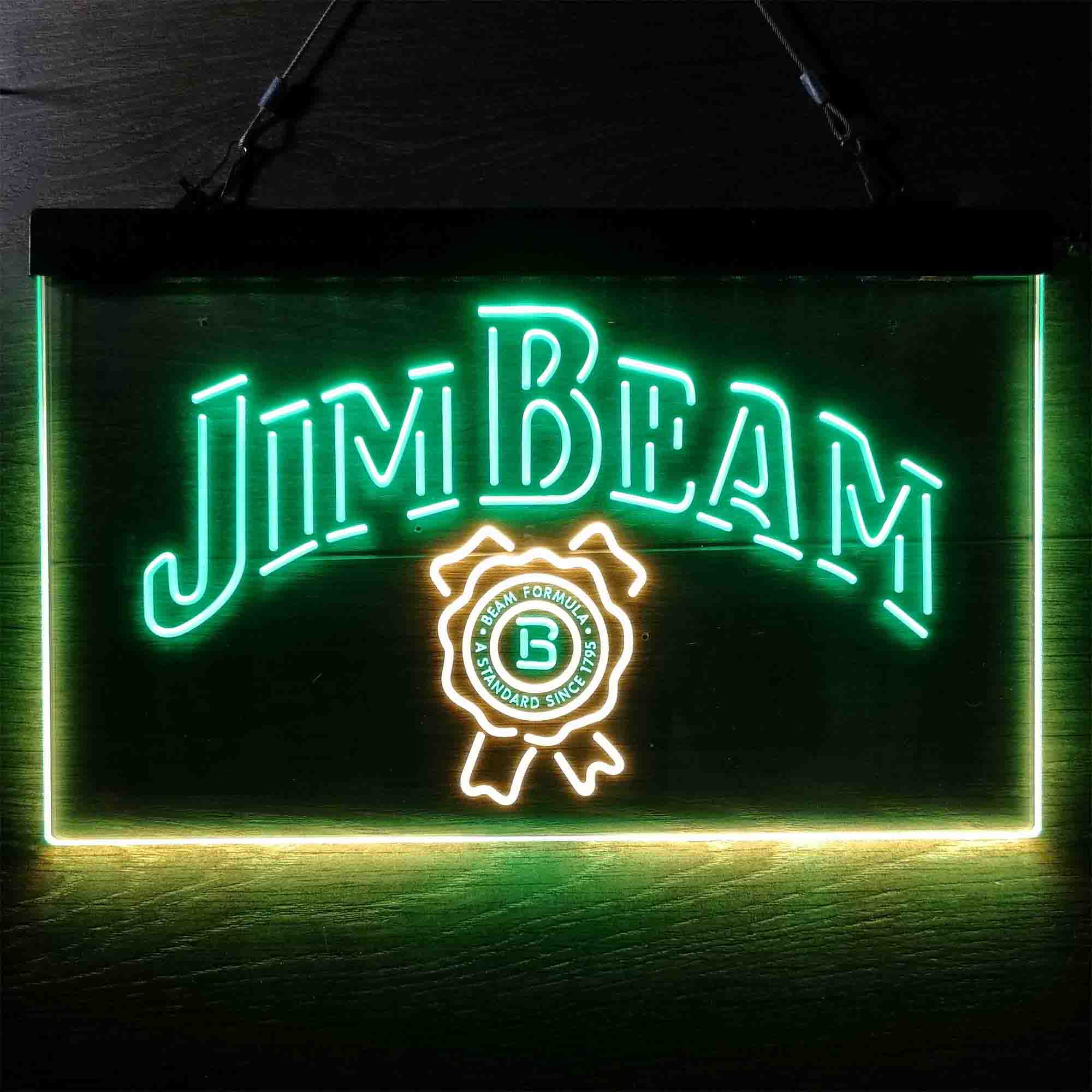 Jim Beam Beer Neon-Like LED Sign