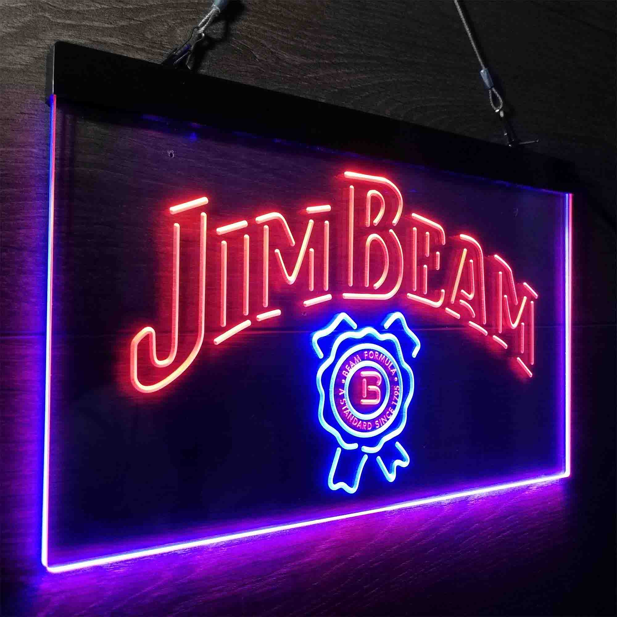 Jim Beam Beer Neon-Like LED Sign