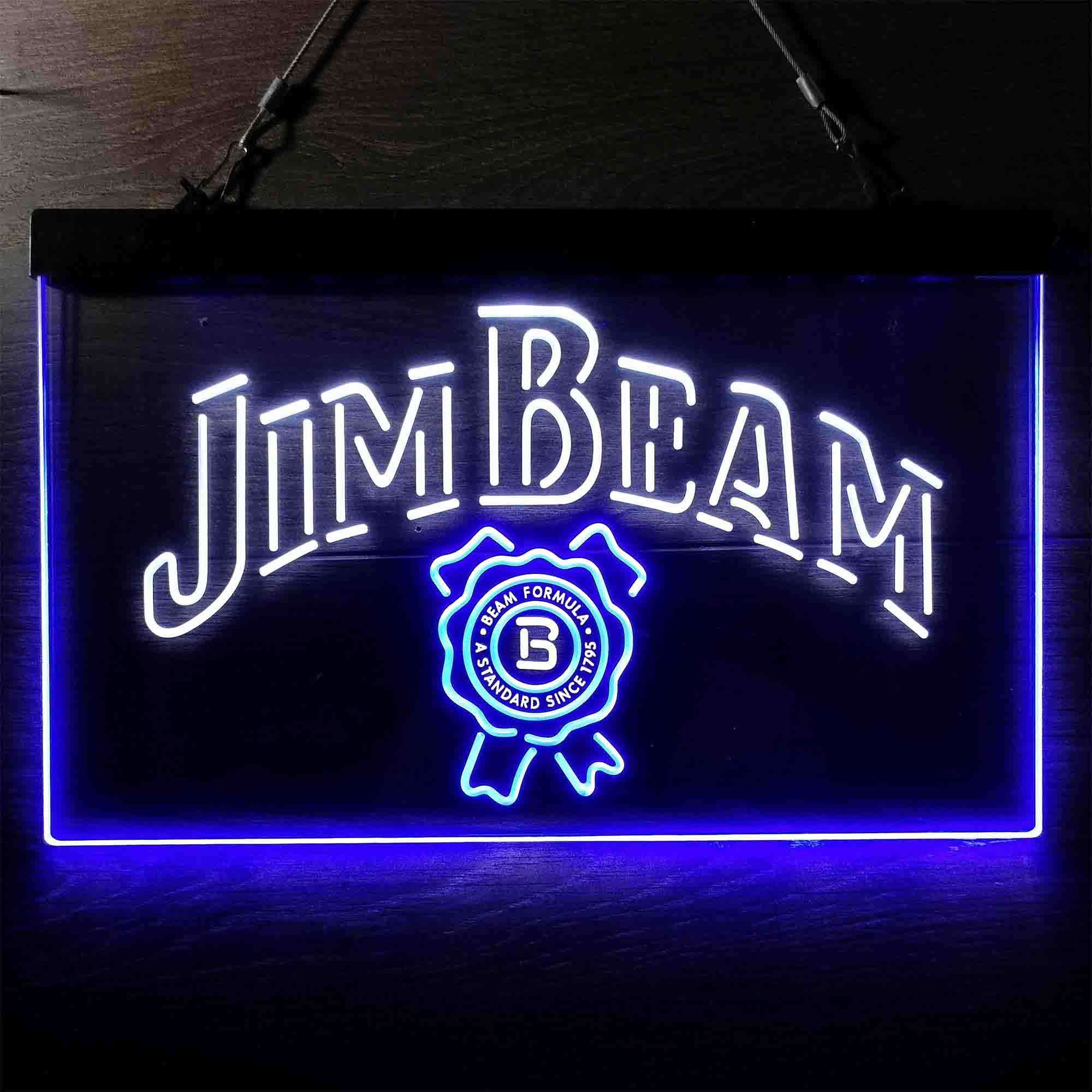 Jim Beam Beer Neon-Like LED Sign