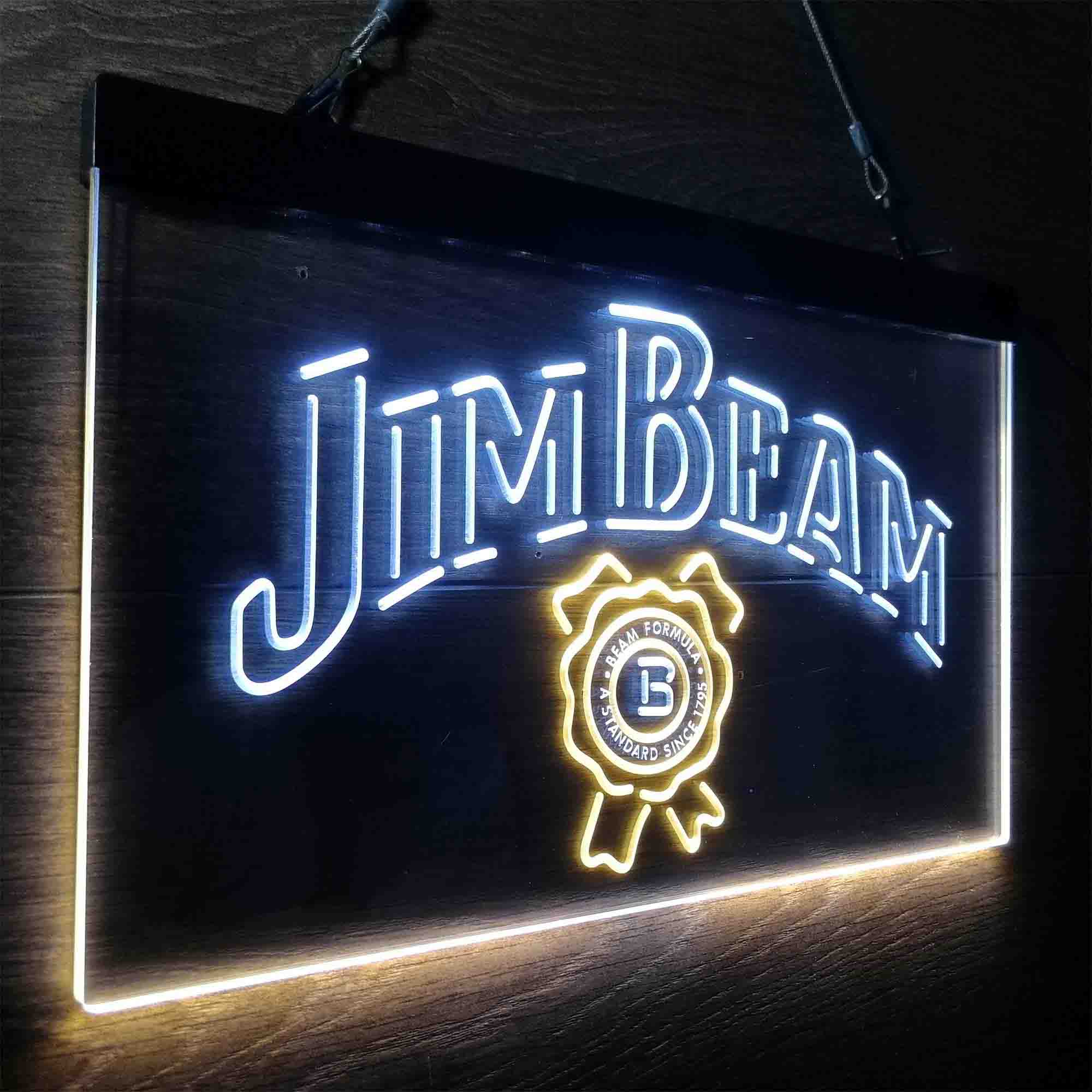 Jim Beam Beer Neon-Like LED Sign