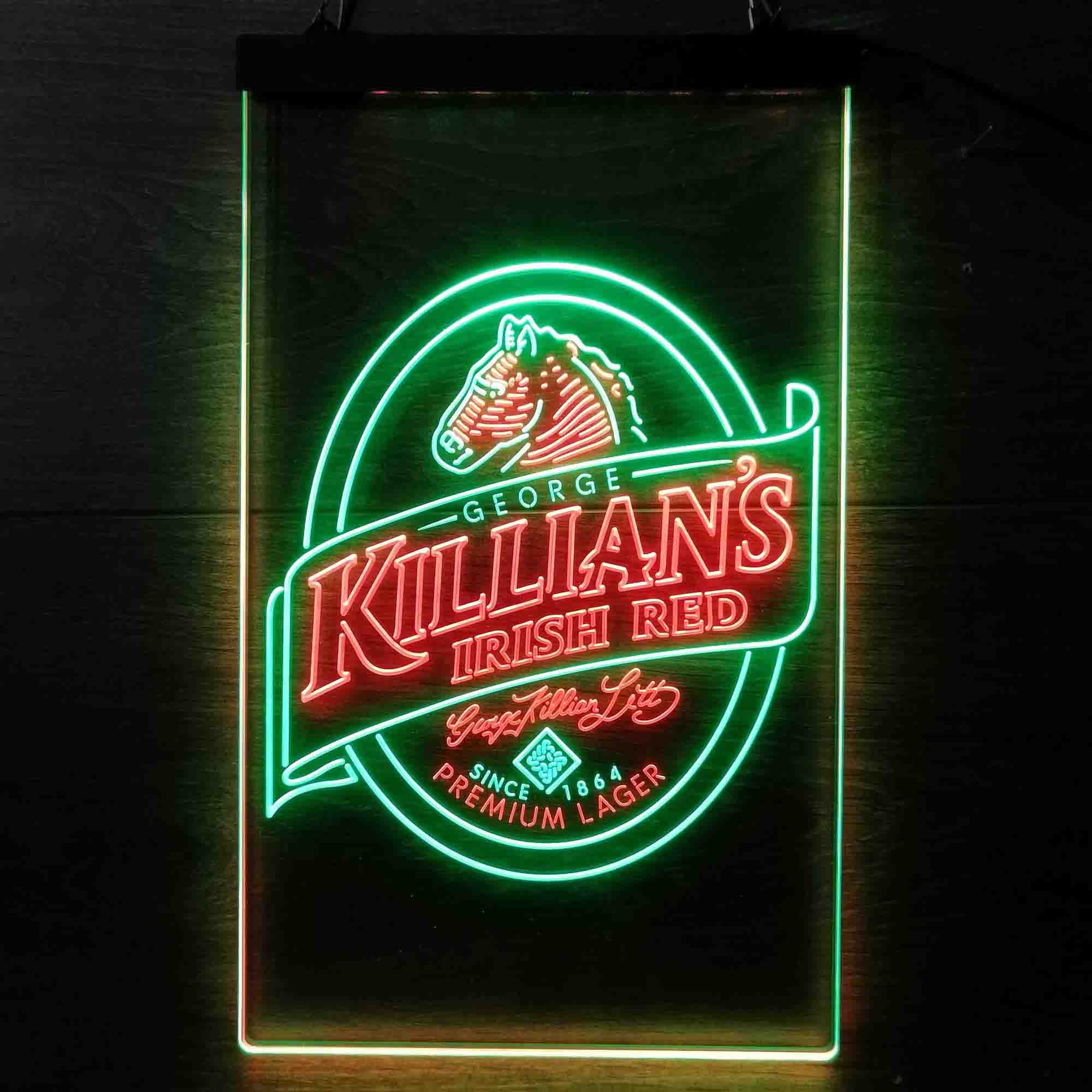 Killian's Irish Beer Dual Color LED Neon Sign ProLedSign