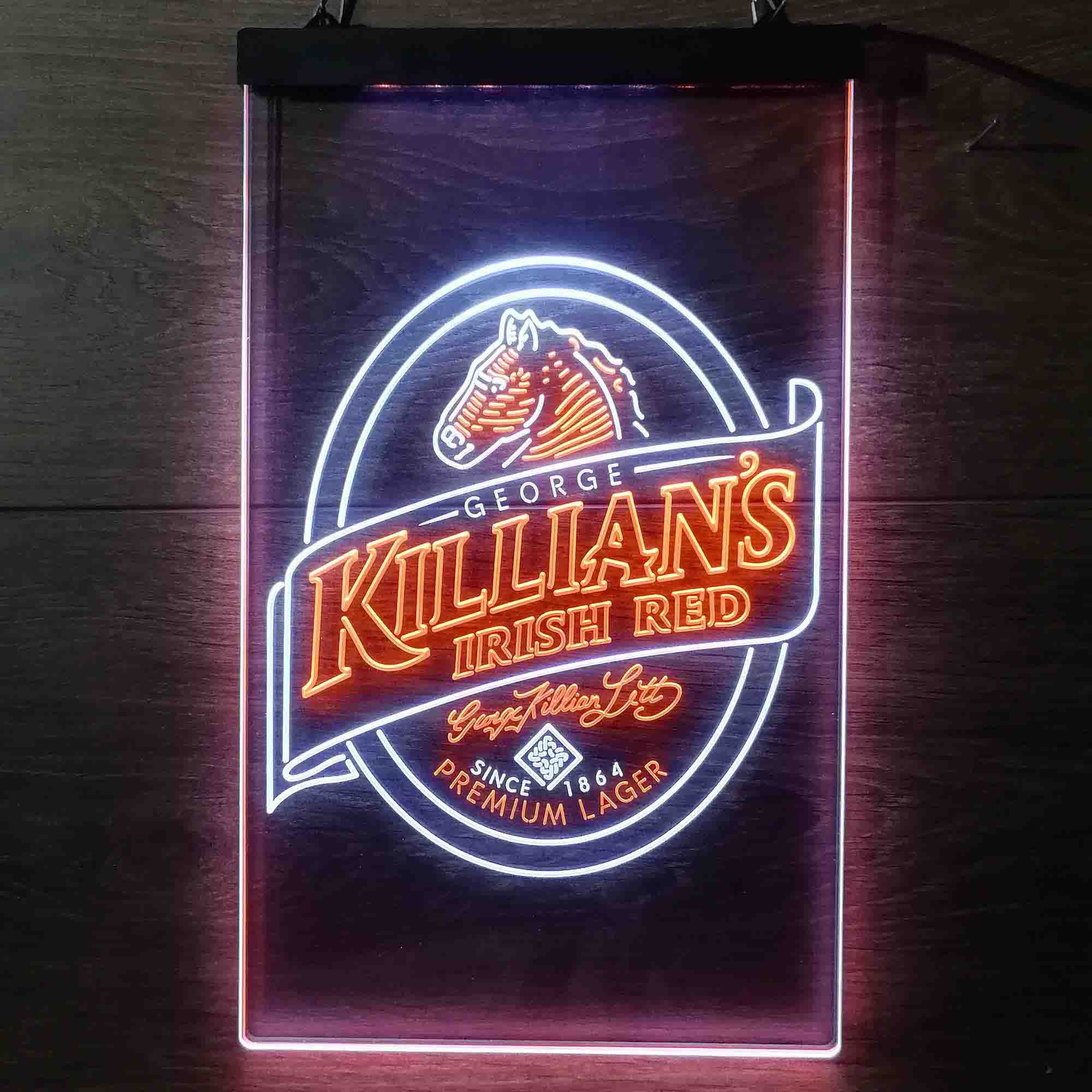 Killian's Irish Beer Dual Color LED Neon Sign ProLedSign