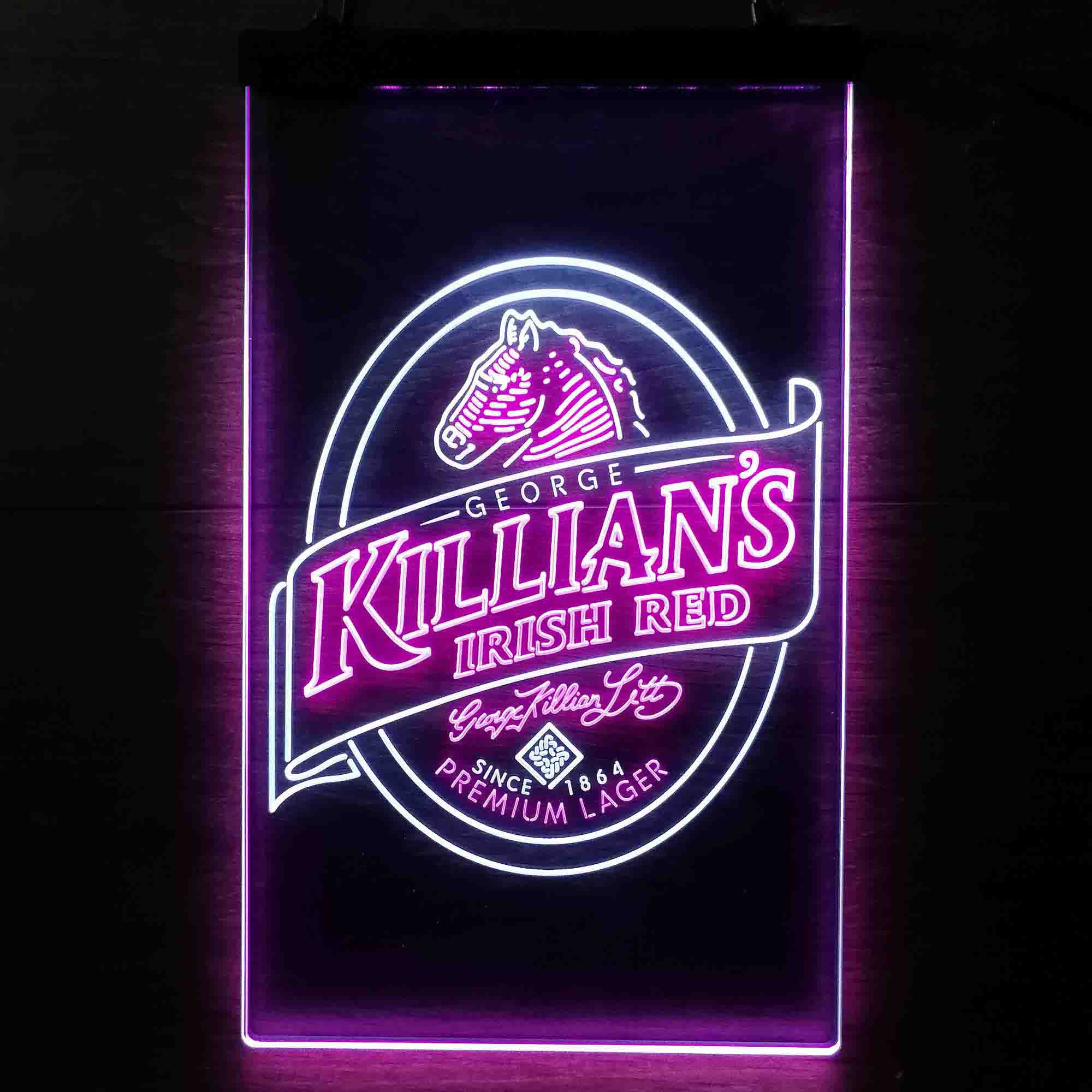 Killian's Irish Beer Dual Color LED Neon Sign ProLedSign
