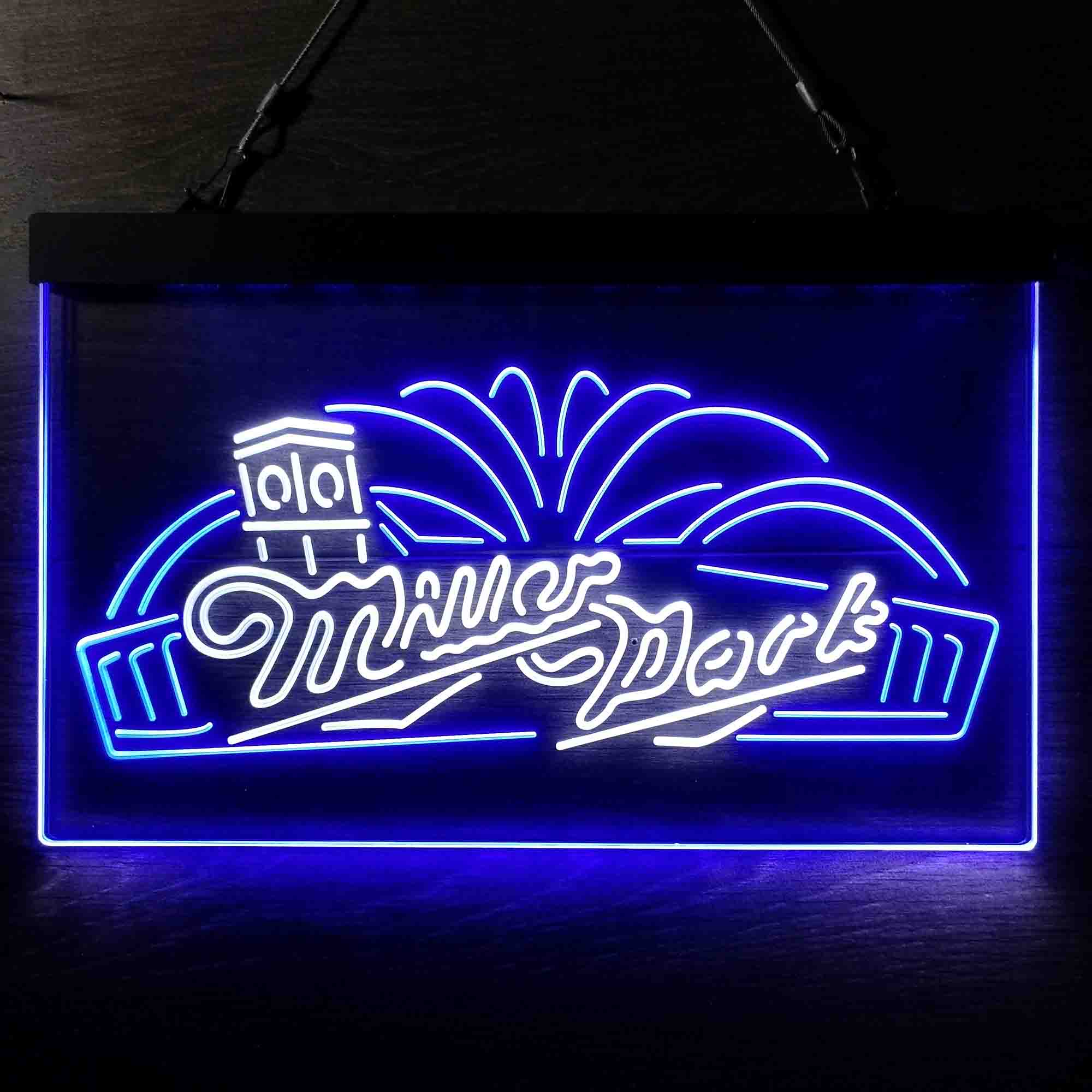 Miller Park Beer Dual Color LED Neon Sign ProLedSign