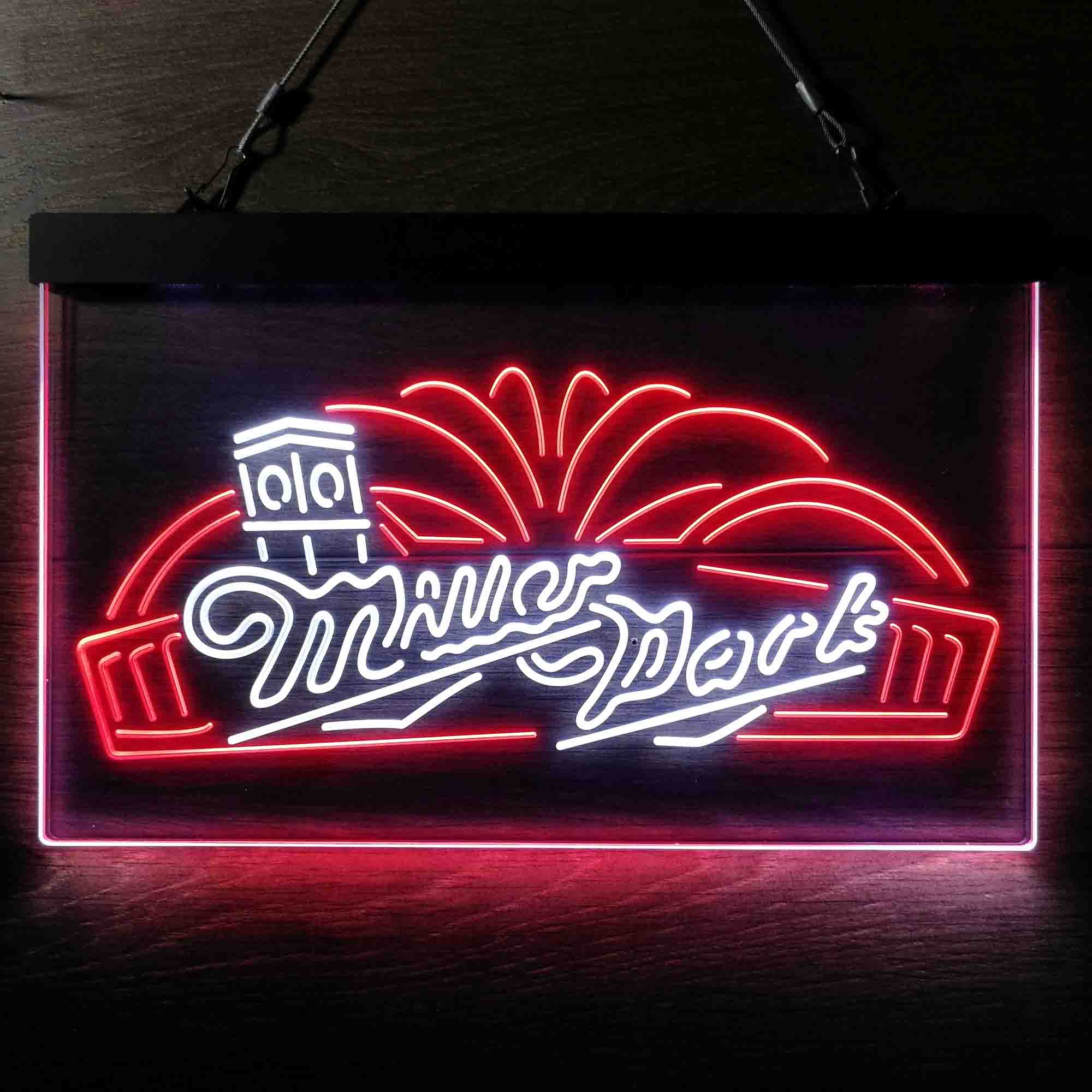 Miller Park Beer Dual Color LED Neon Sign ProLedSign